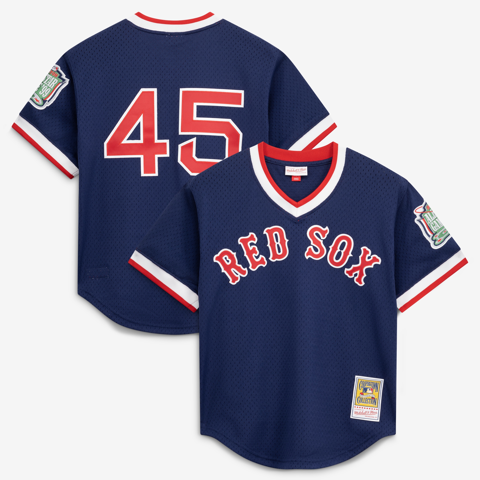 Pedro Martinez Boston Red Sox Batting Practice Jersey - Navy