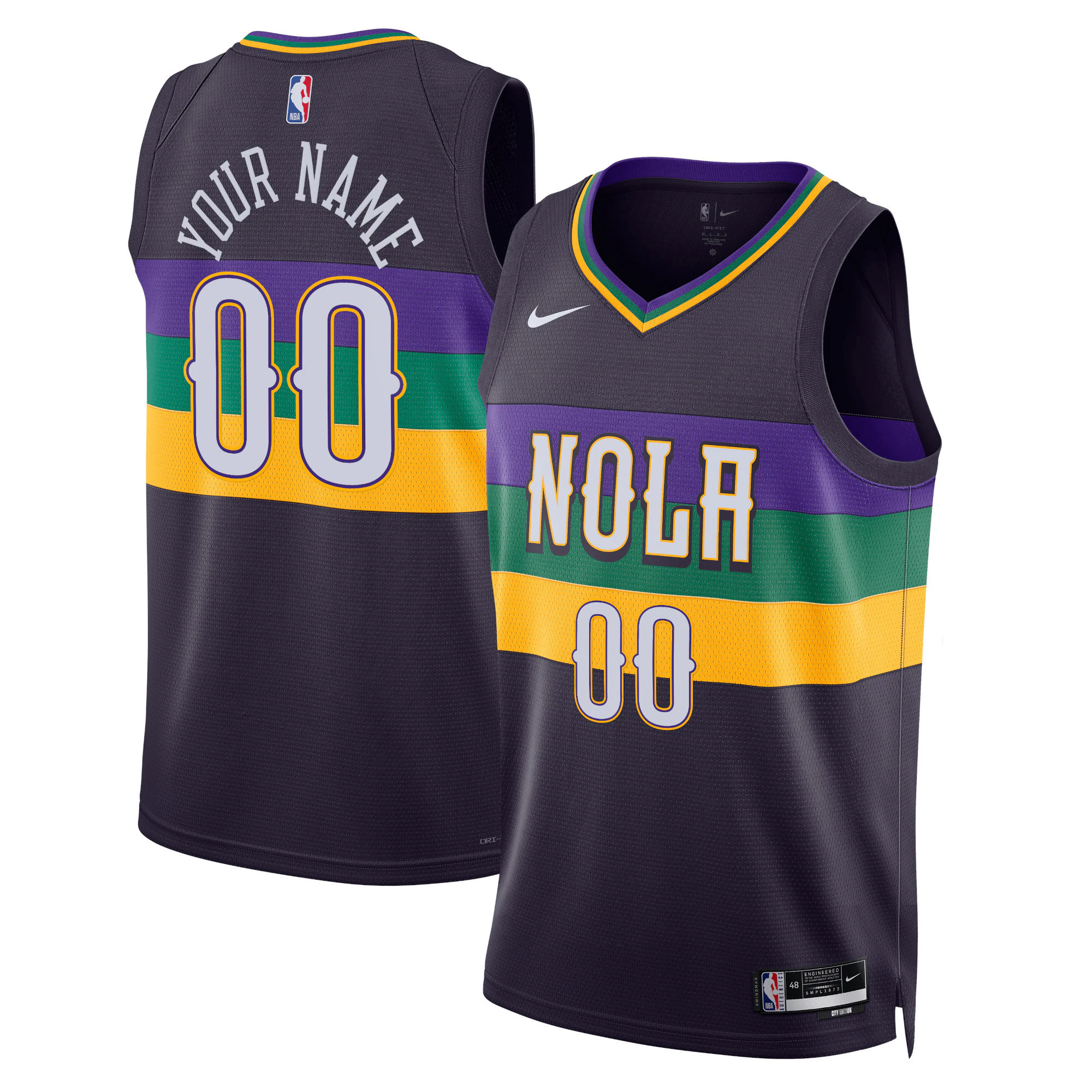 Pelicans City Edition Jersey - Nike Pelicans City Edition Custom