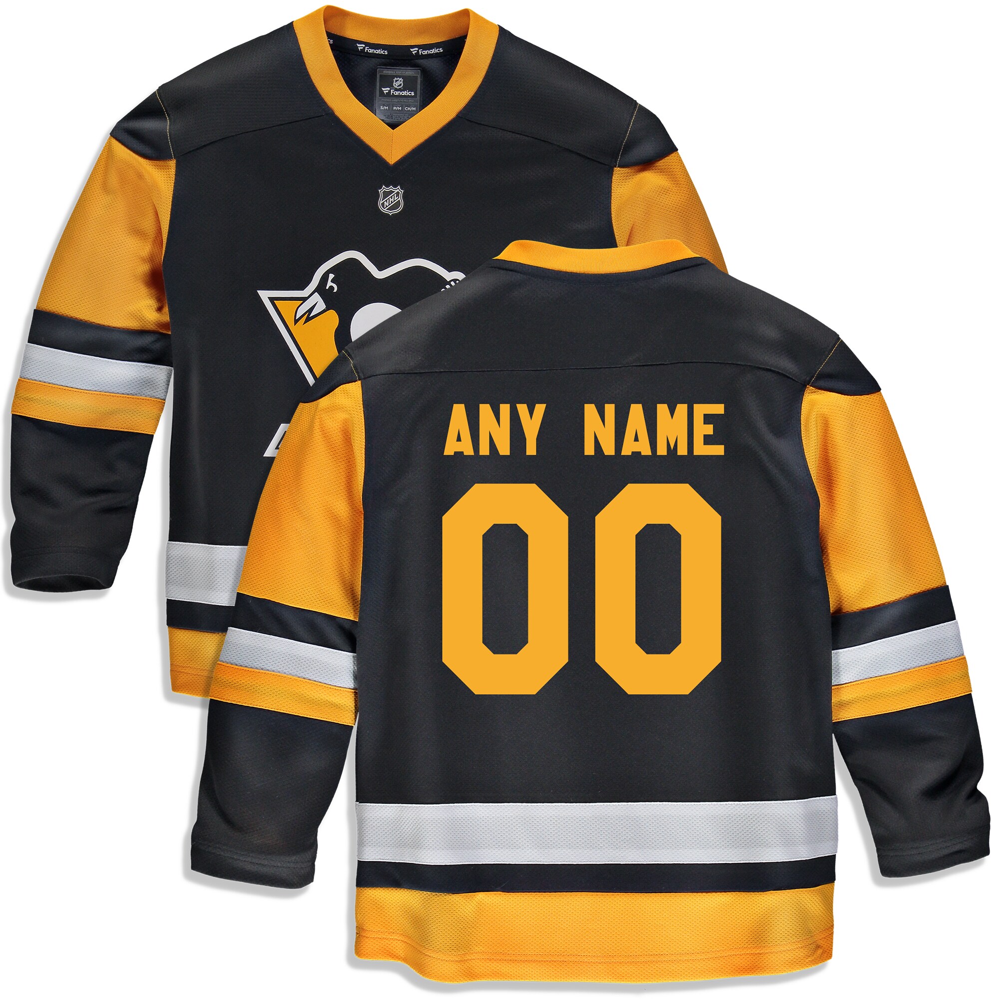 Penguins Custom Jersey Fanatics - Fanatics Penguins Custom Jersey