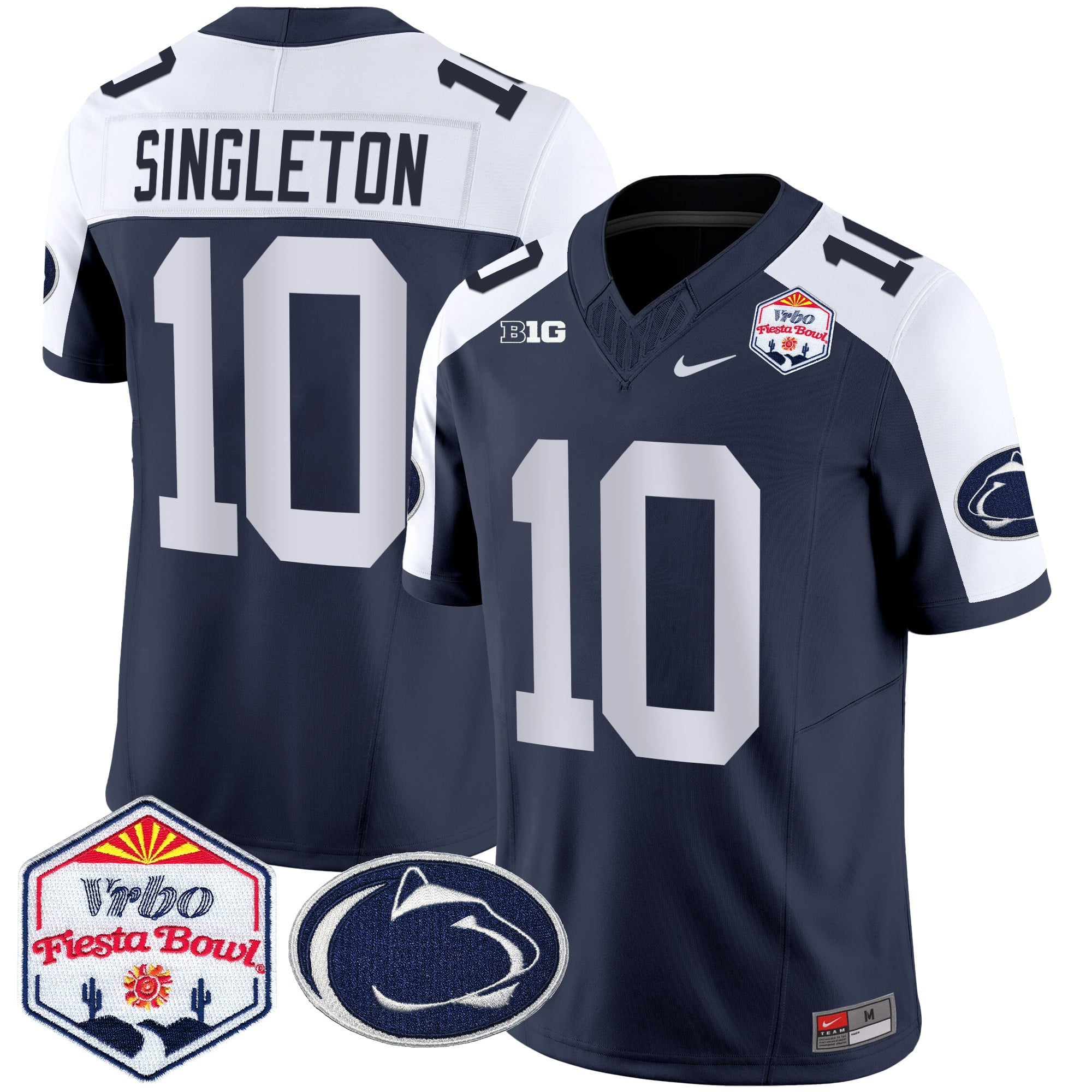 Alternative view of Penn State ALLAR Fiesta Jersey - Nike Penn State ALLAR #15 Fiesta Bowl