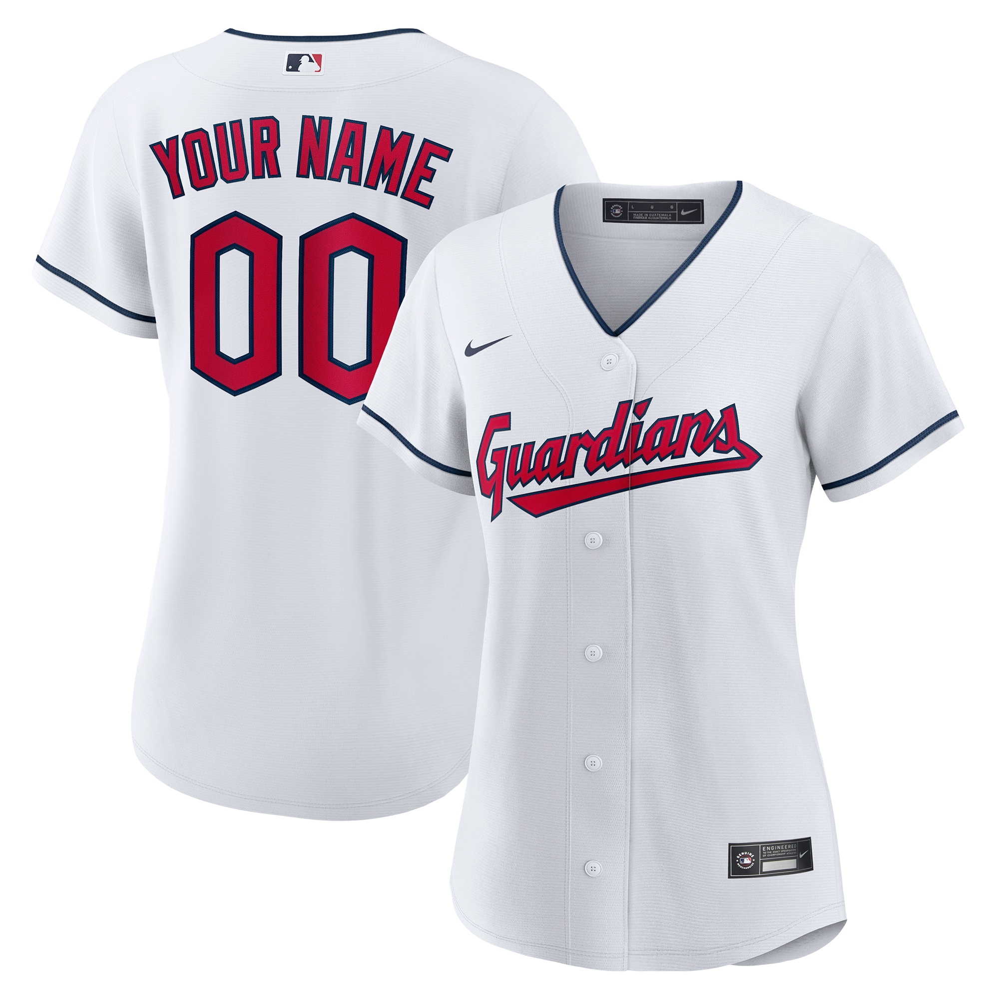 personalize Nike Guardians White Custom Jersey - Nike Guardians White