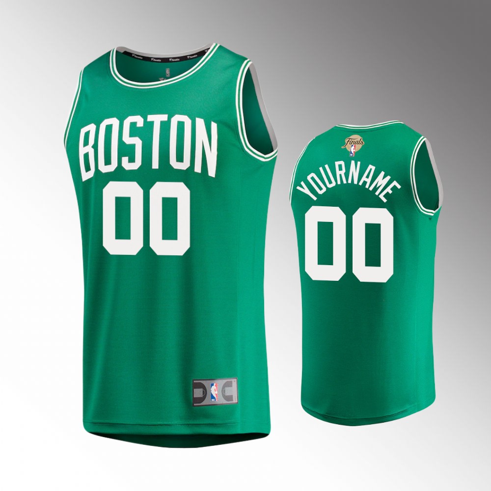 personalized Fanatics Celtics Green Custom Jersey - Fanatics Celtics