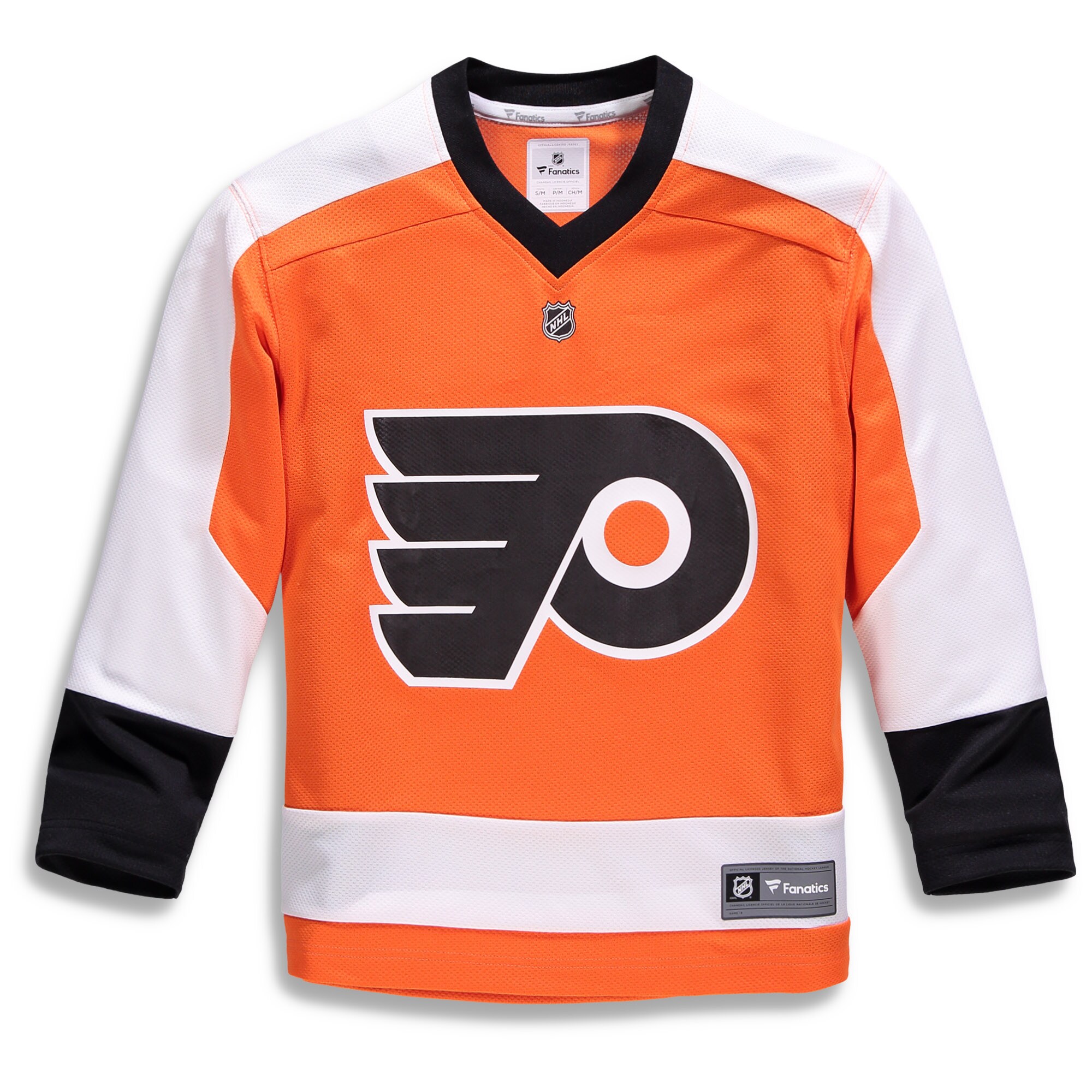 Alternative view of personalized Fanatics Flyers Orange Jersey - Fanatics Flyers Orange