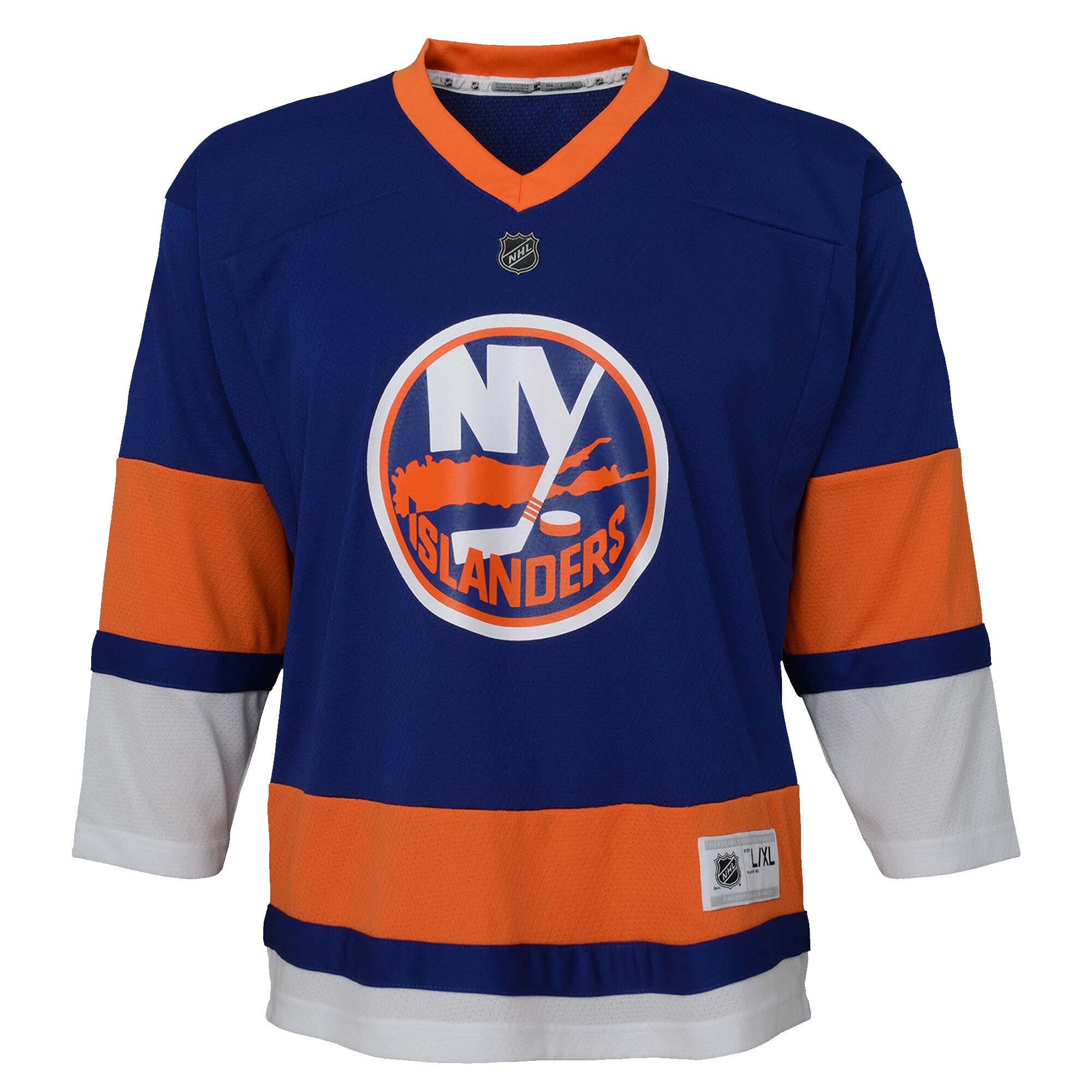 Alternative view of personalized Fanatics Islanders Blue Jersey - Fanatics Islanders Blue