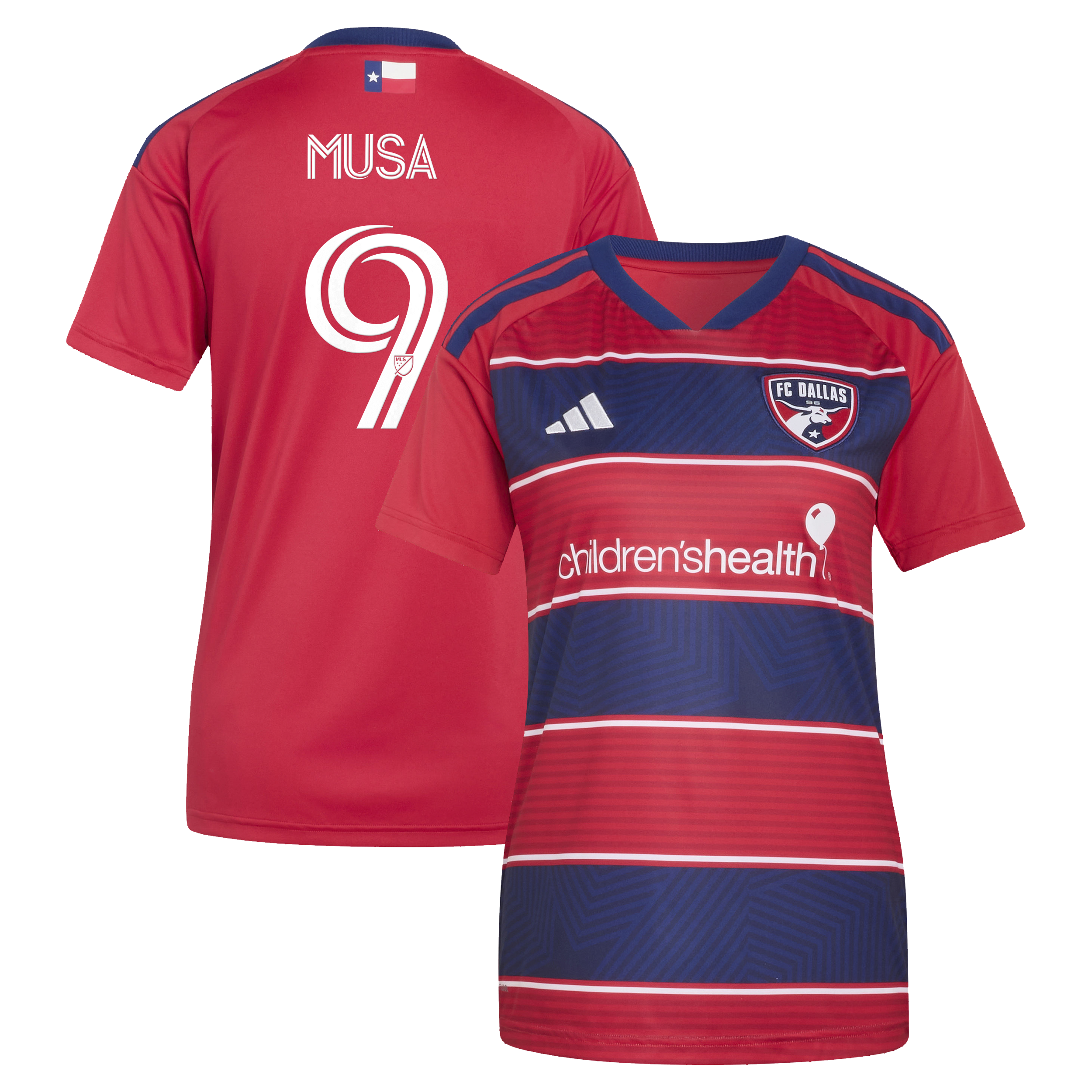 Petar Musa FC Dallas Women's 2026 DNA Kit Player Jersey - Red