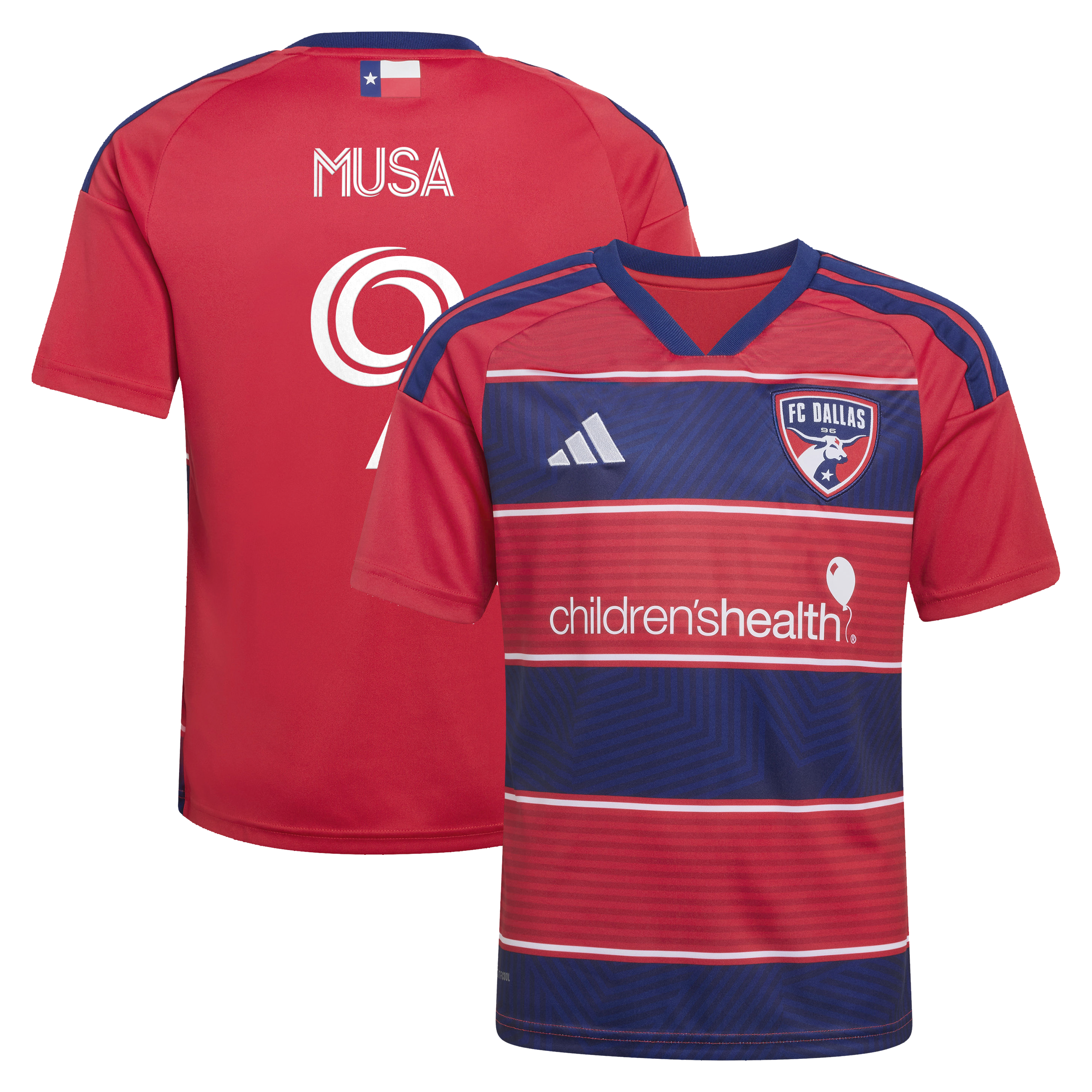 Petar Musa FC Dallas Youth 2026 DNA Kit Jersey - Red