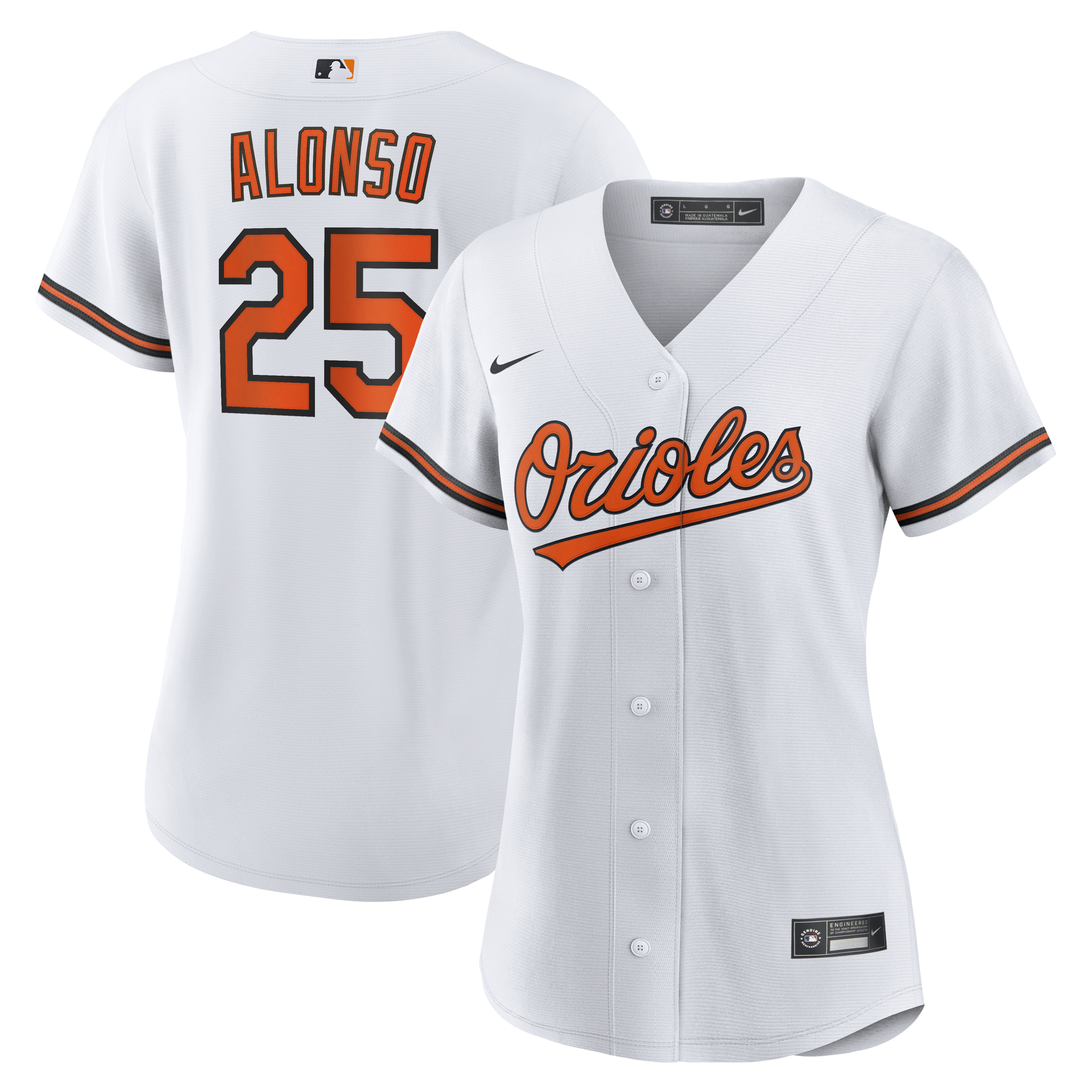 Pete Alonso Baltimore Orioles Women's Home Jersey - White