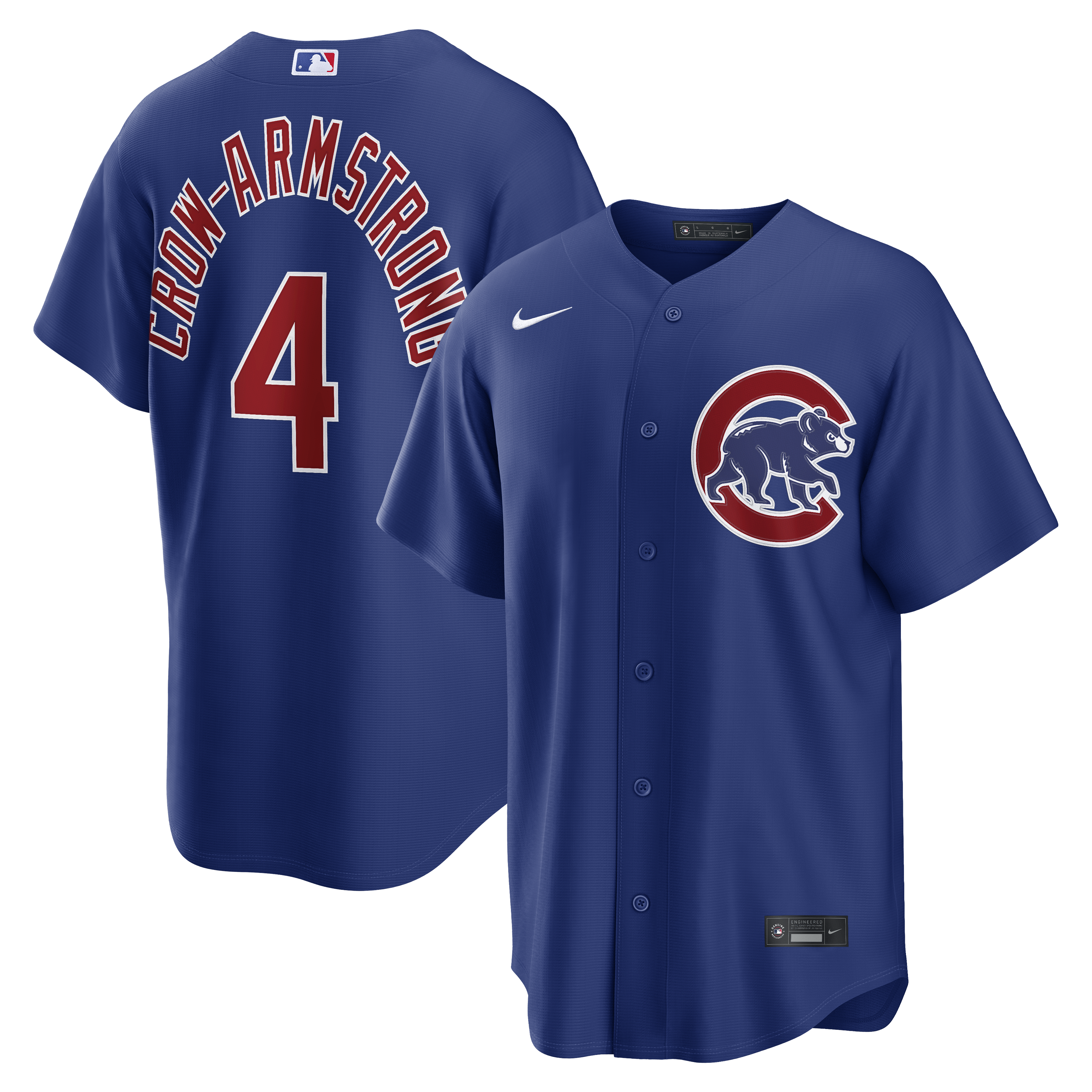 Pete Crow-Armstrong Chicago Cubs Alternate Jersey - Royal