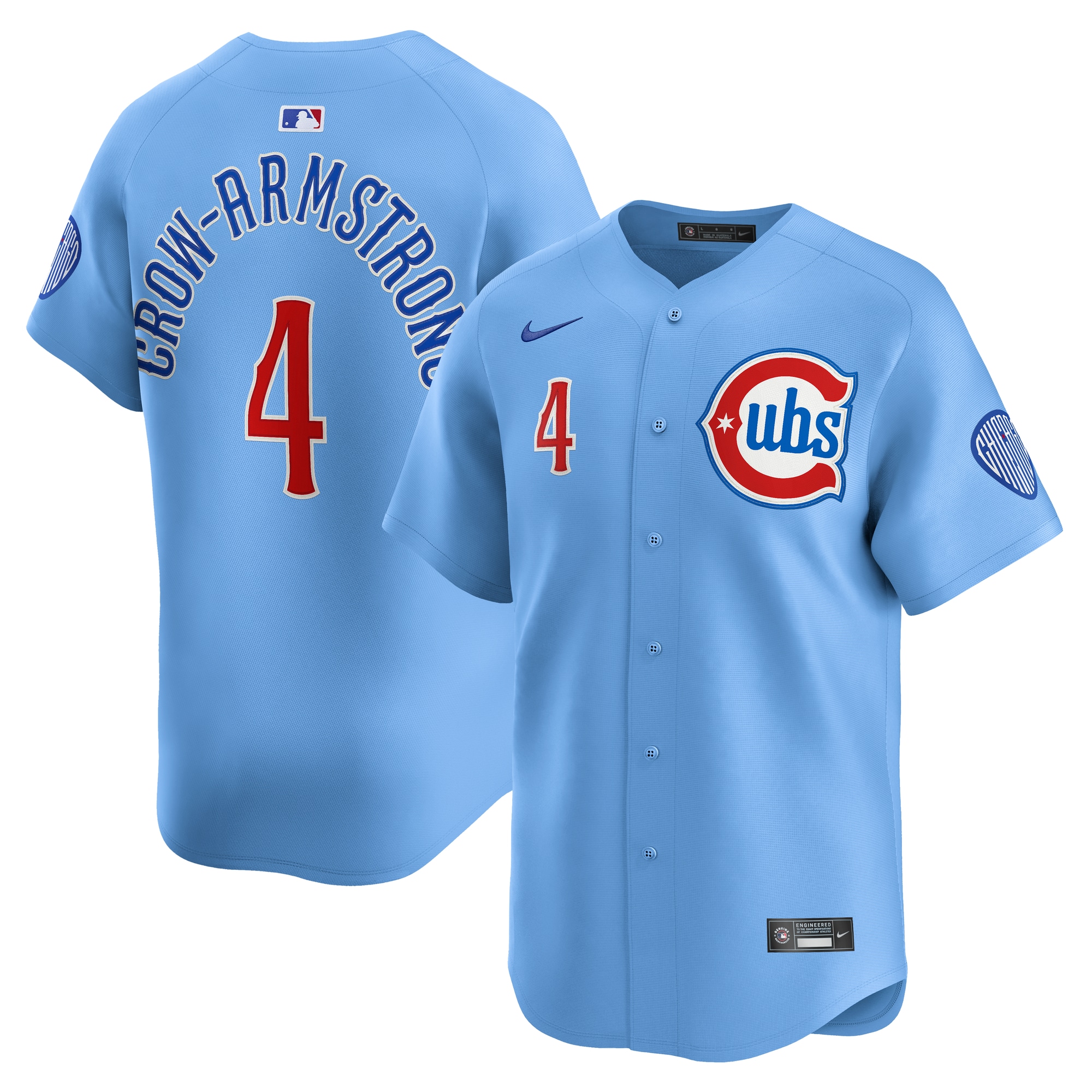 Pete Crow-Armstrong Chicago Cubs Alternate Limited Player Jersey