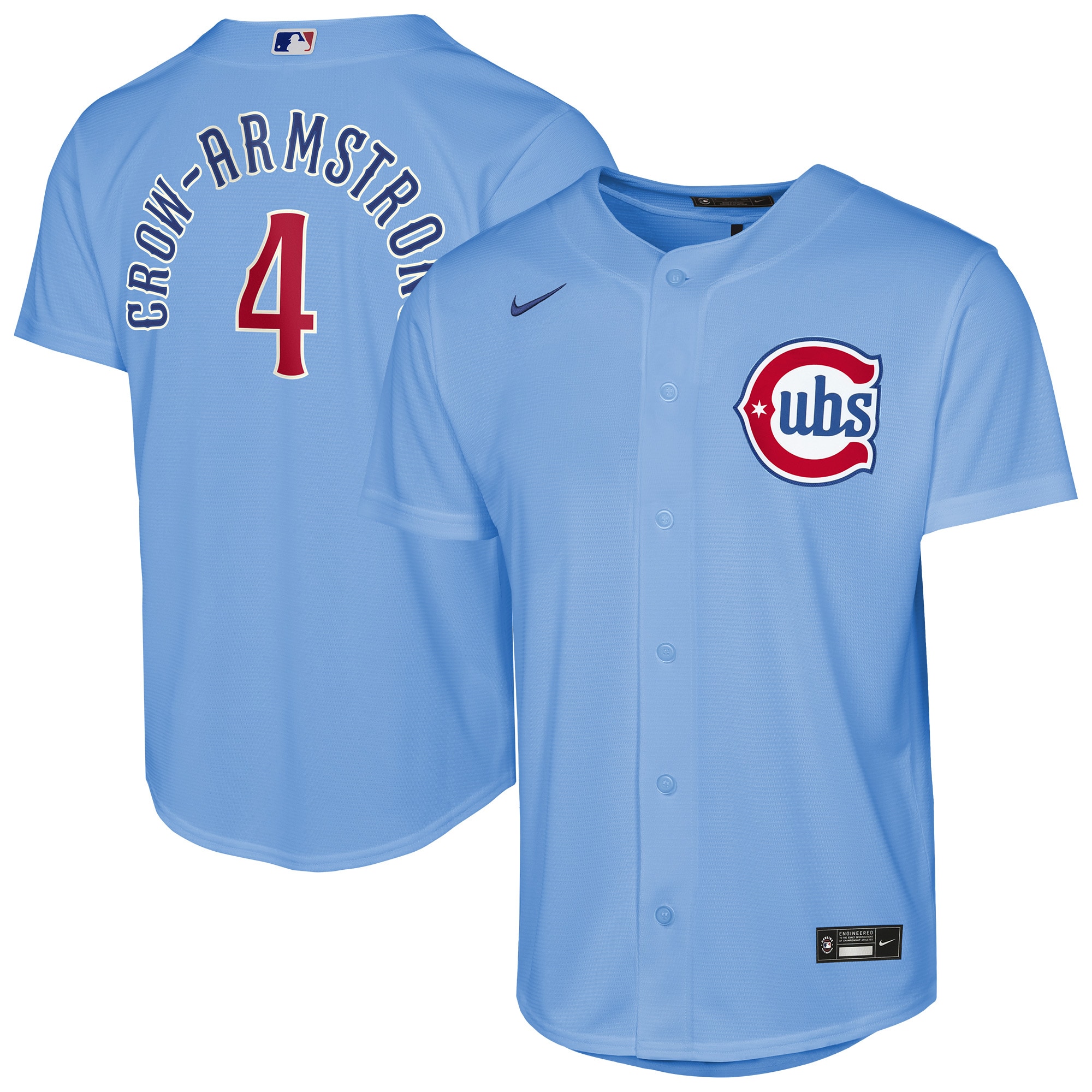 Pete Crow-Armstrong Chicago Cubs Youth Alternate 2 Jersey