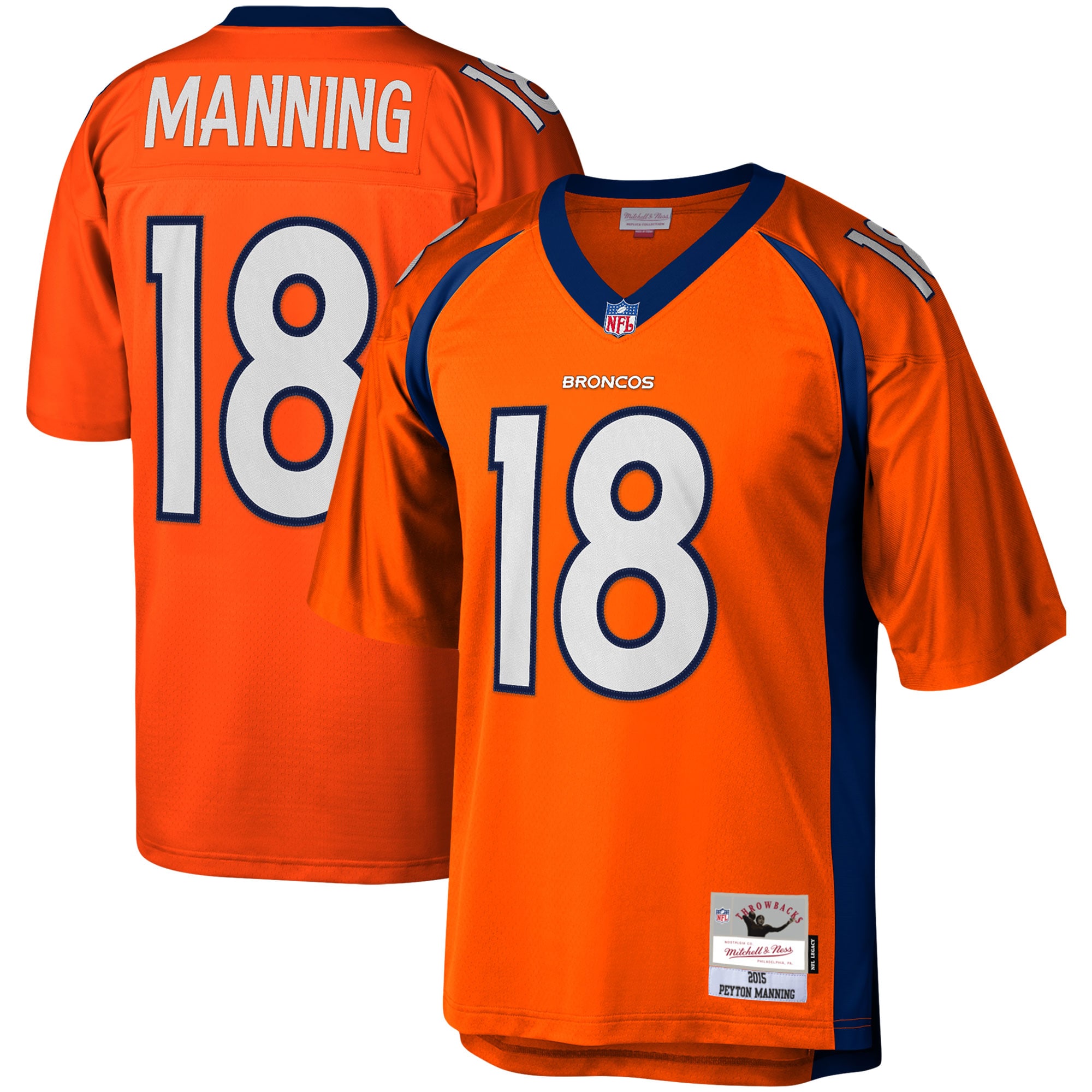 Peyton Manning Denver Broncos Legacy Jersey - Orange