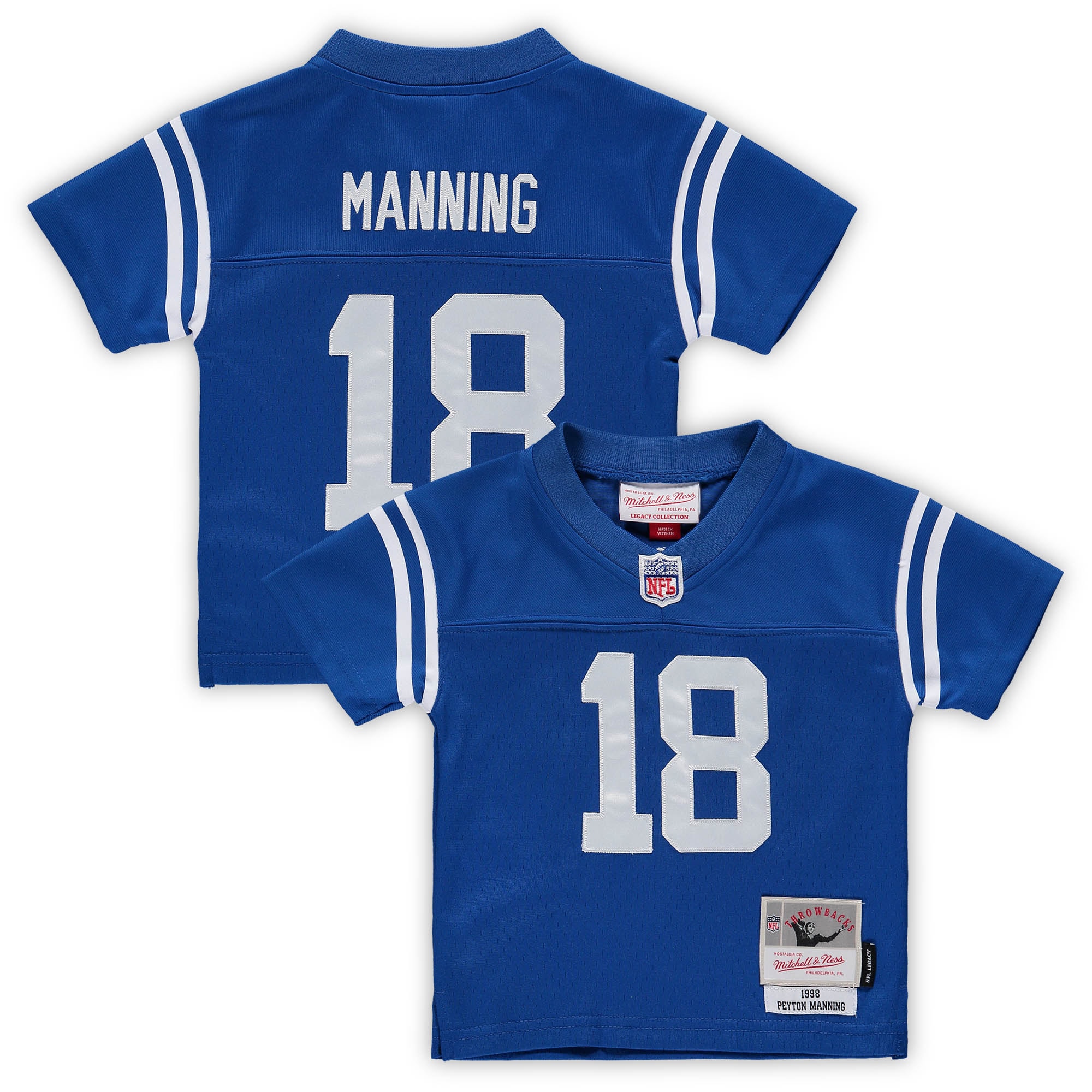 Peyton Manning Indianapolis Colts Infant 1998 Retired Legacy Jersey - Royal