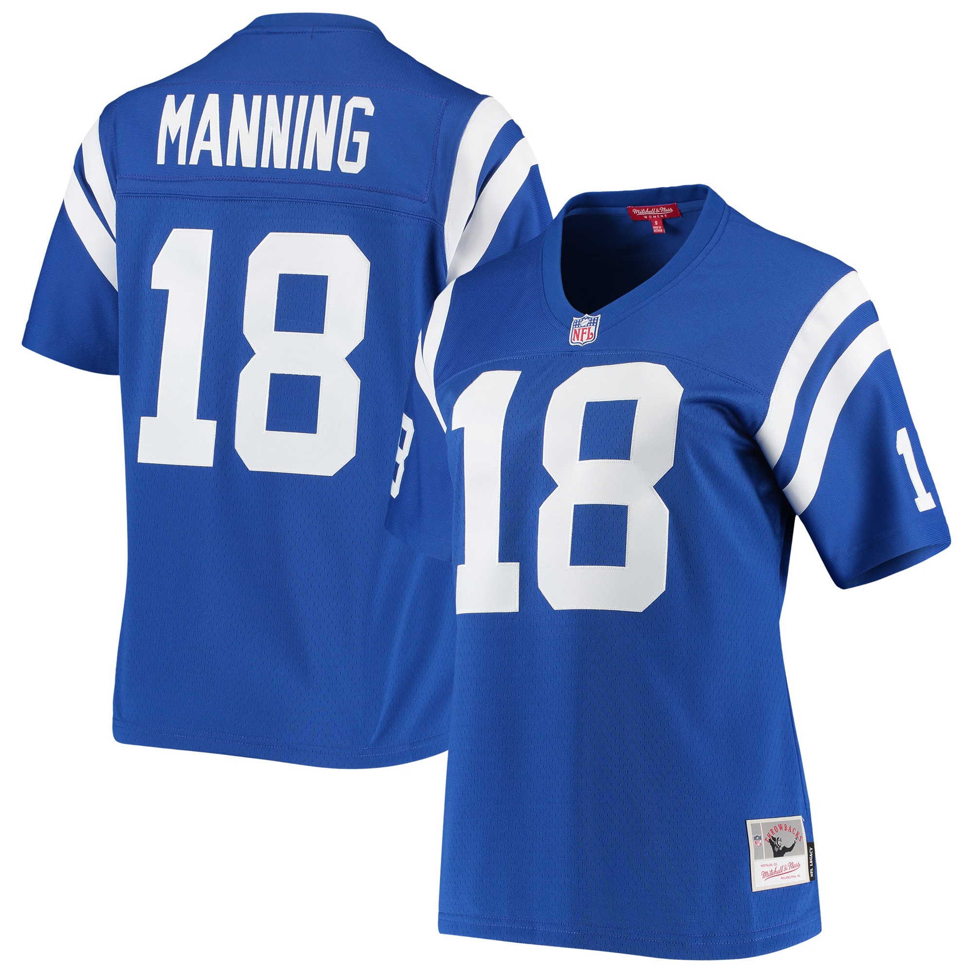 Peyton Manning Indianapolis Colts Women's 1998 Legacy Jersey - Royal