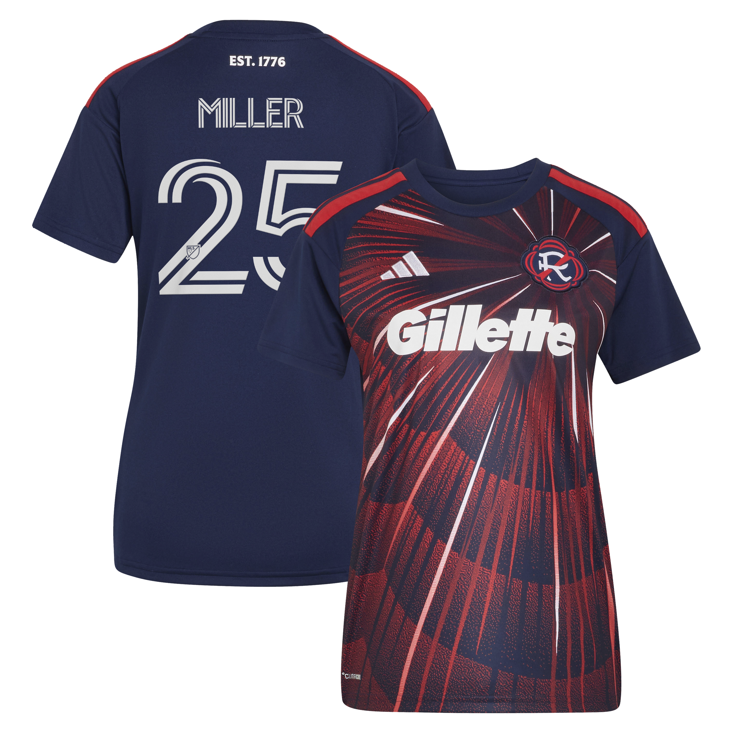 Peyton Miller New England Revolution Women's 2026 Independence Day Jersey - Blue