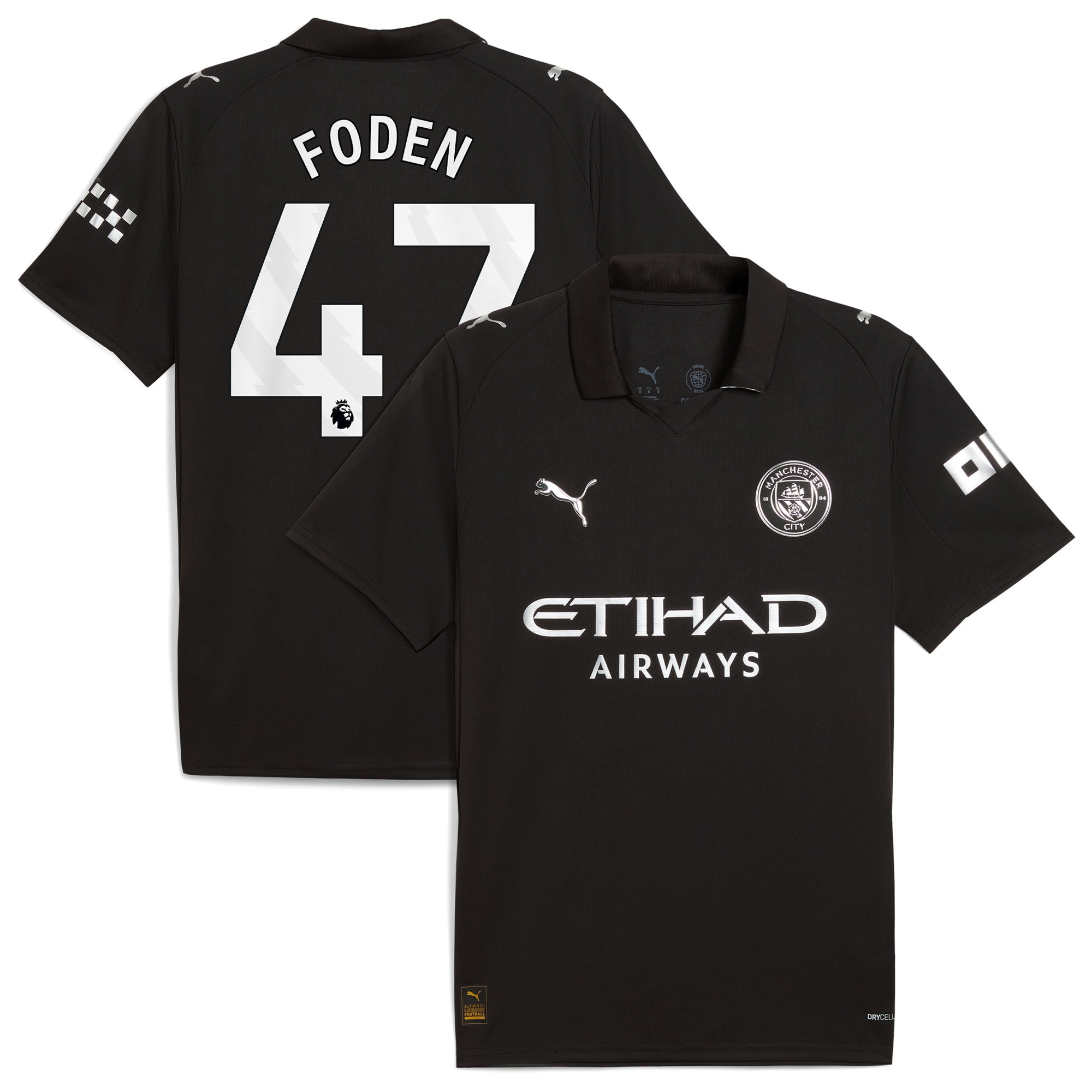 Phil Foden Manchester City Puma 2025/26 Away Player Jersey