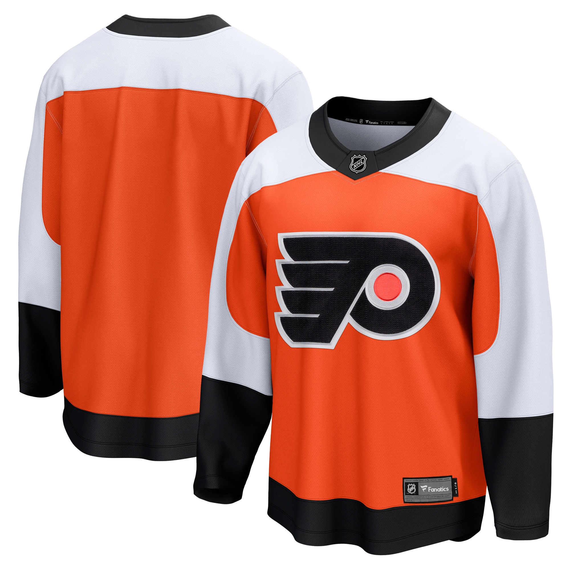 Philadelphia Flyers Fanatics Home Breakaway Jersey - Burnt Orange