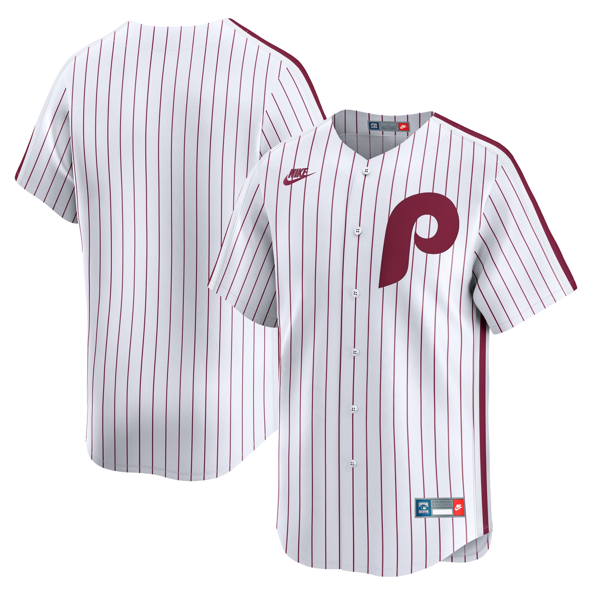 Philadelphia Phillies Cooperstown Collection Limited Jersey - White