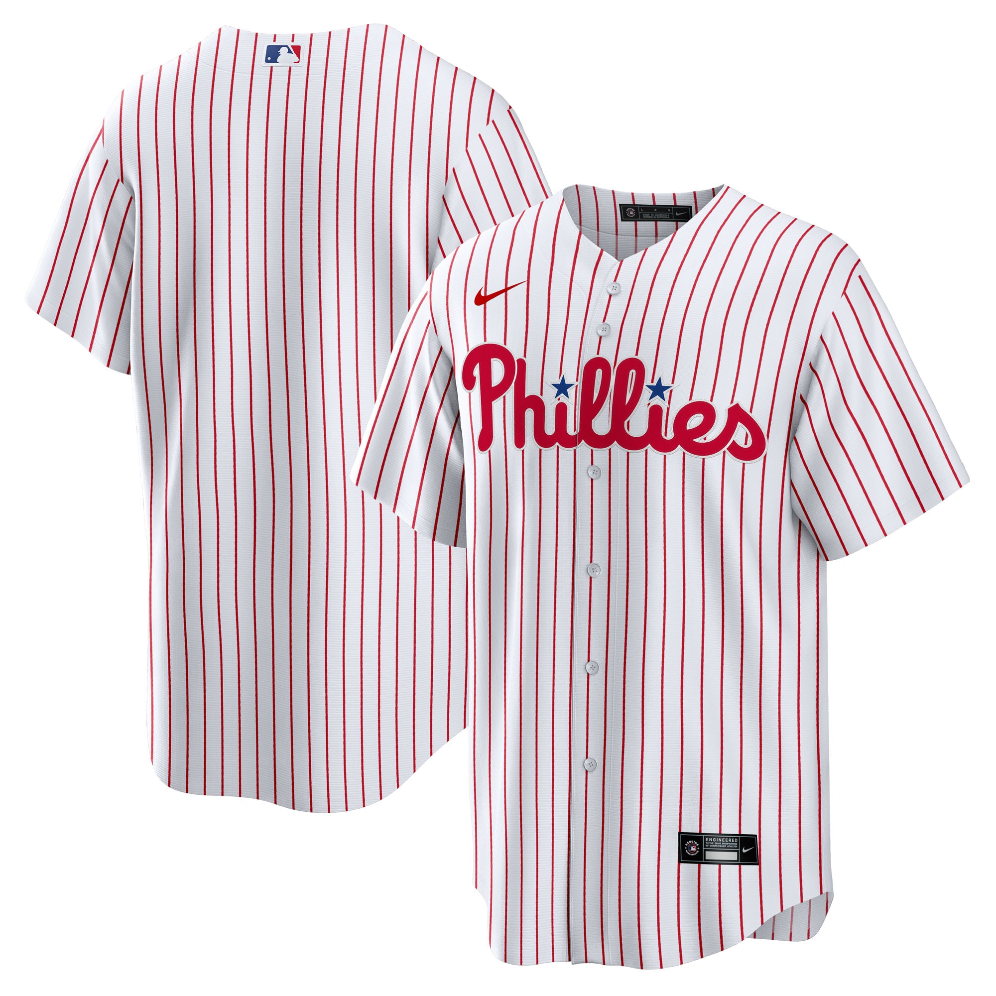 Philadelphia Phillies Home Big & Tall Jersey - White