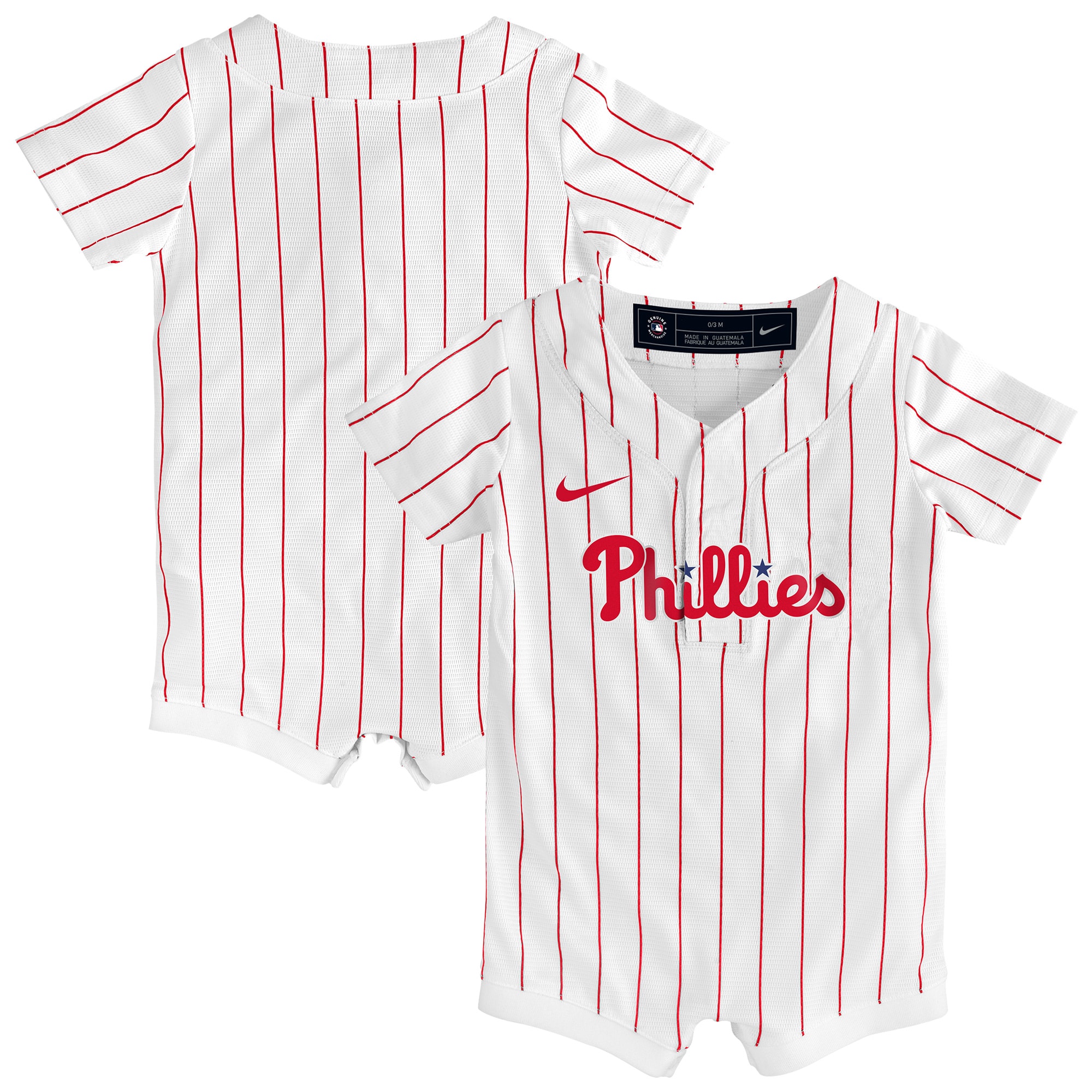 Philadelphia Phillies Infant Home Romper Jersey
