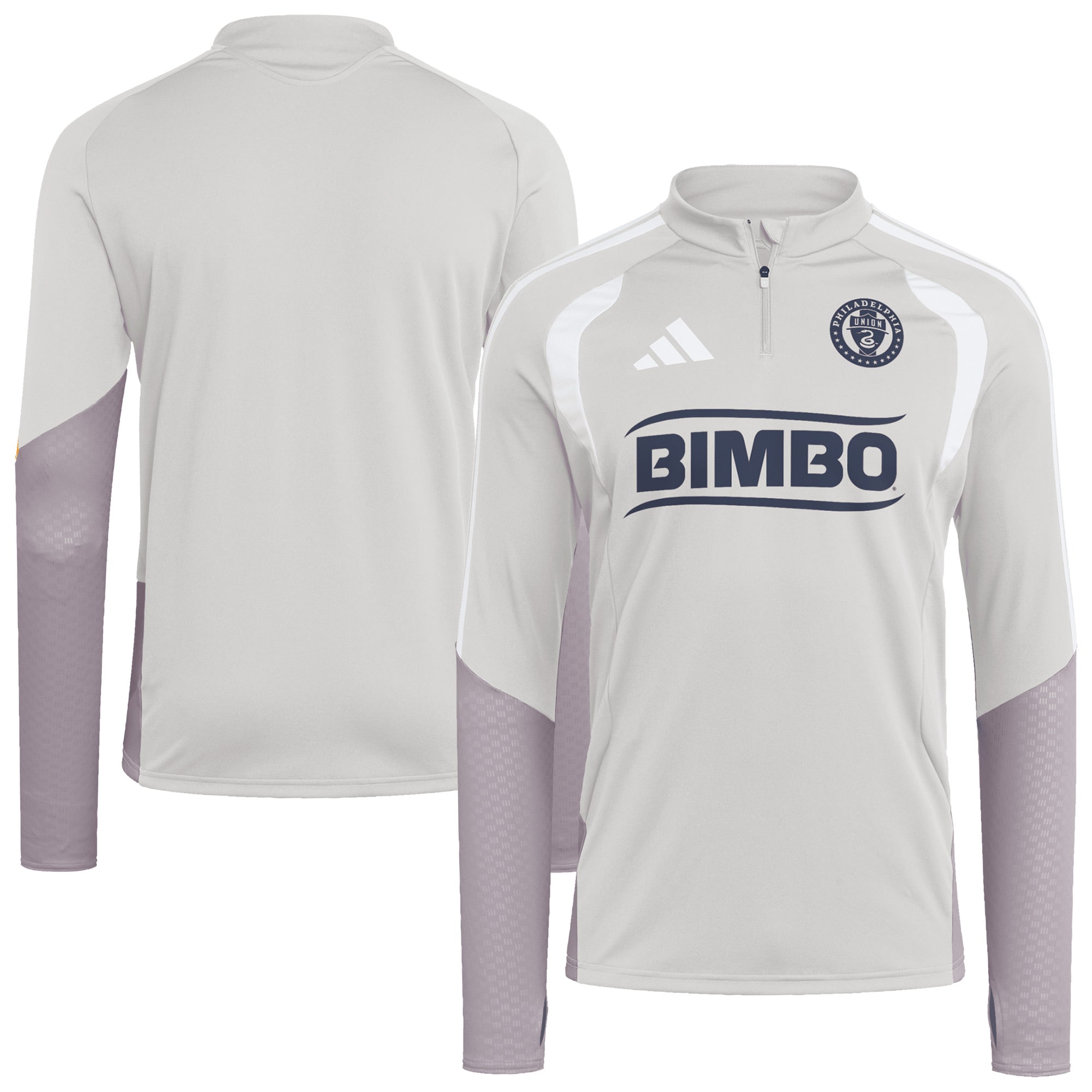 Philadelphia Union 2026 Tiro Competition Quarter-Zip Training Top - Silver