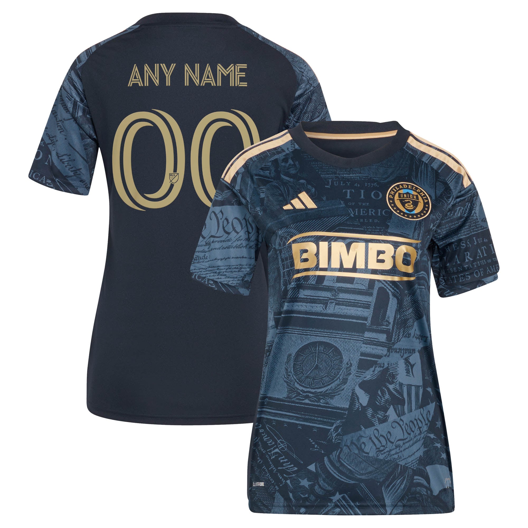 Philadelphia Union Women's 2026 1776 Kit Custom Jersey - Navy