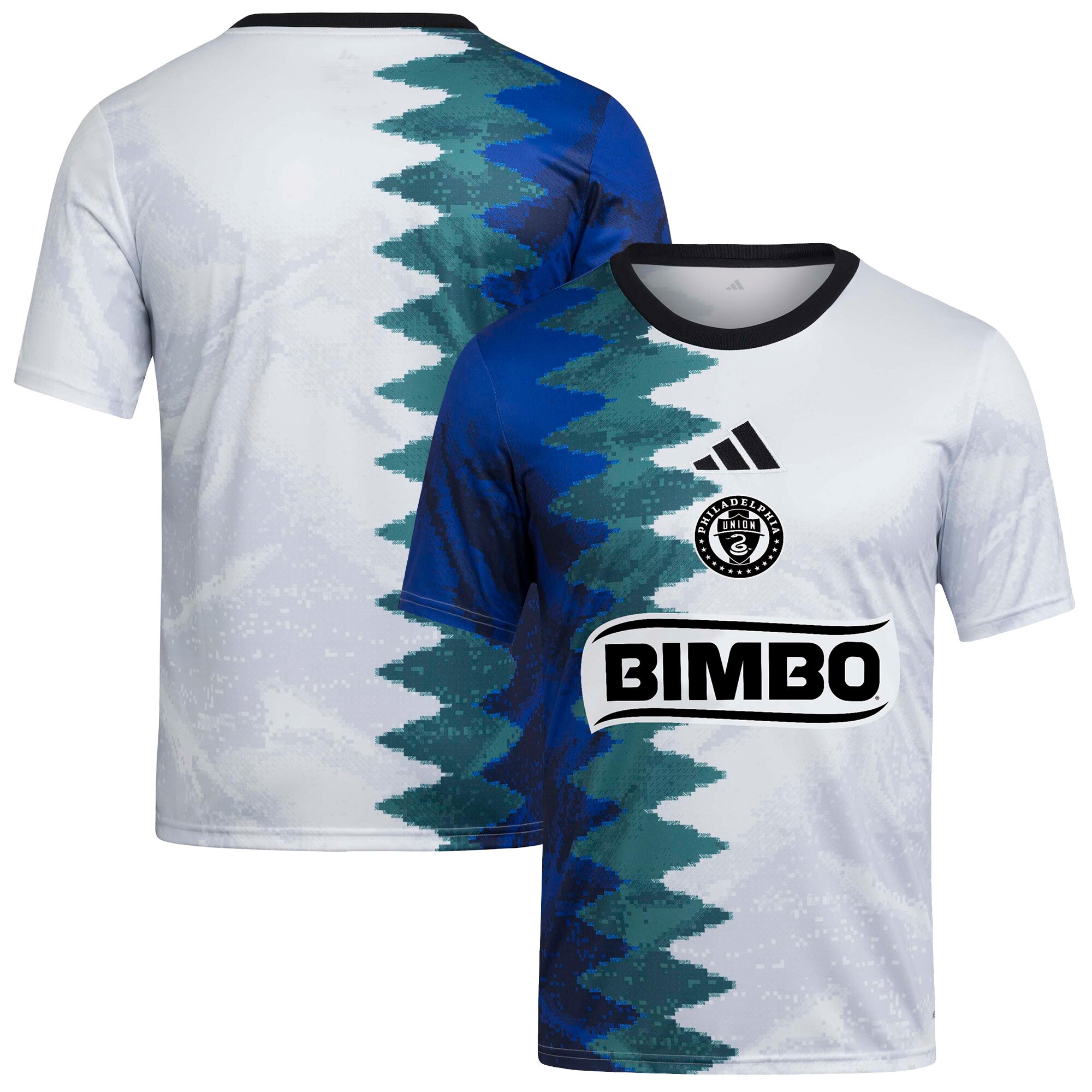 Philadelphia Union Youth 2025 Gaming AEROREADY Pre-Match Top - White