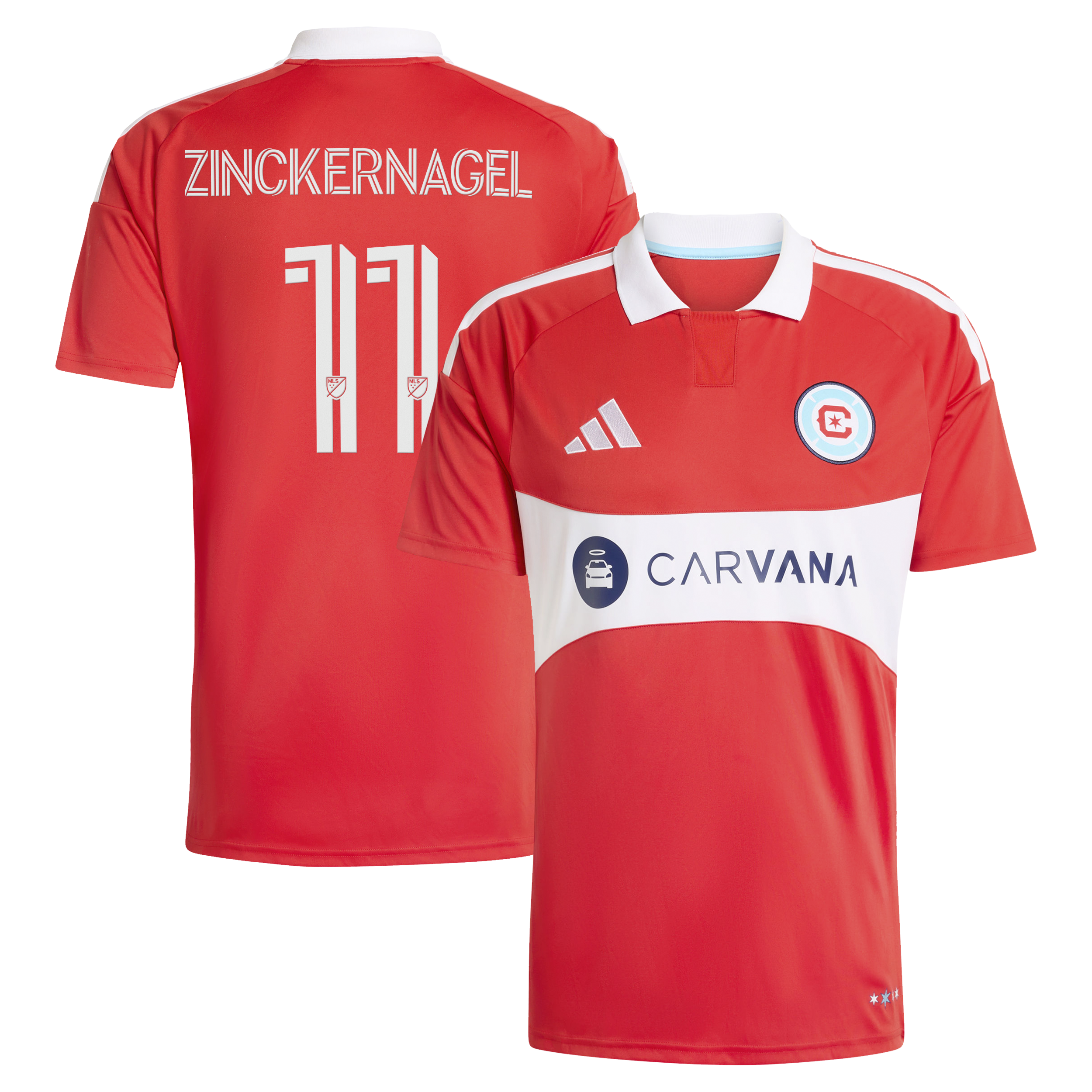 Philip Zinckernagel Chicago Fire 2026 Forever Red Jersey - Red