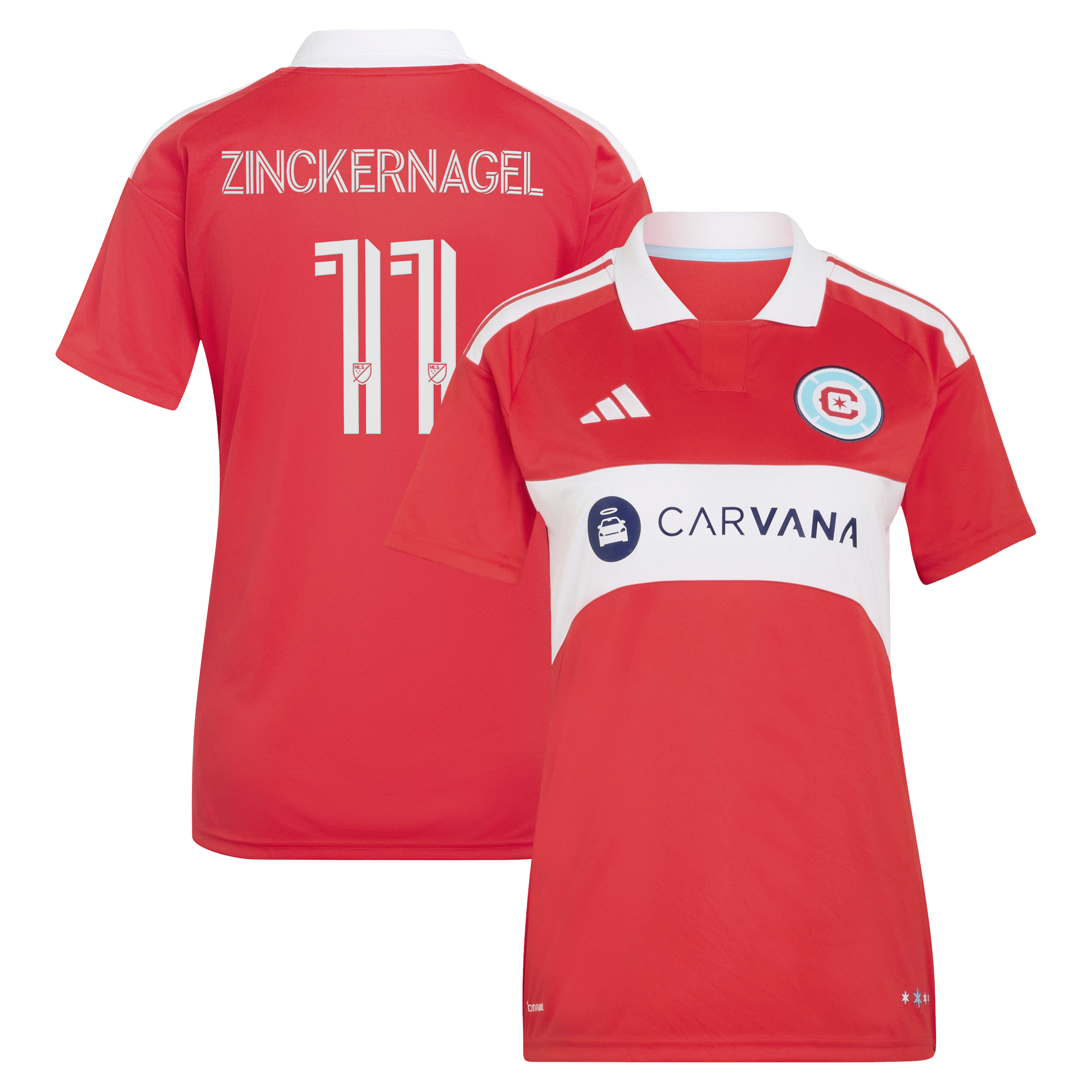 Philip Zinckernagel Chicago Fire Women's 2026 Forever Red Jersey - Red