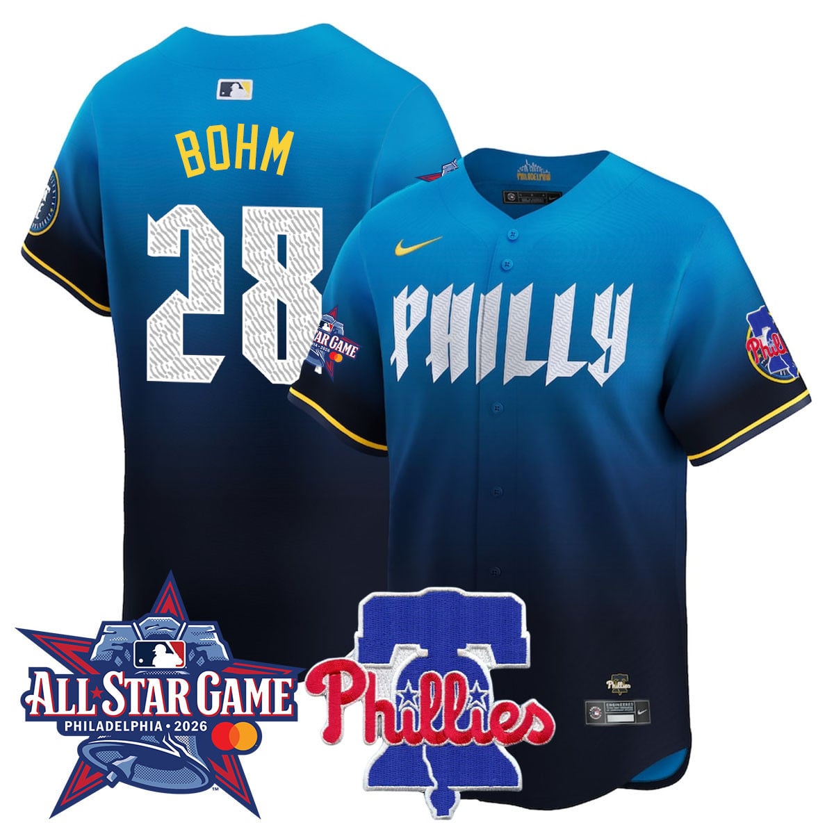 Phillies Bohm All-Star Jersey - Nike Phillies Bohm 2026 All-Star