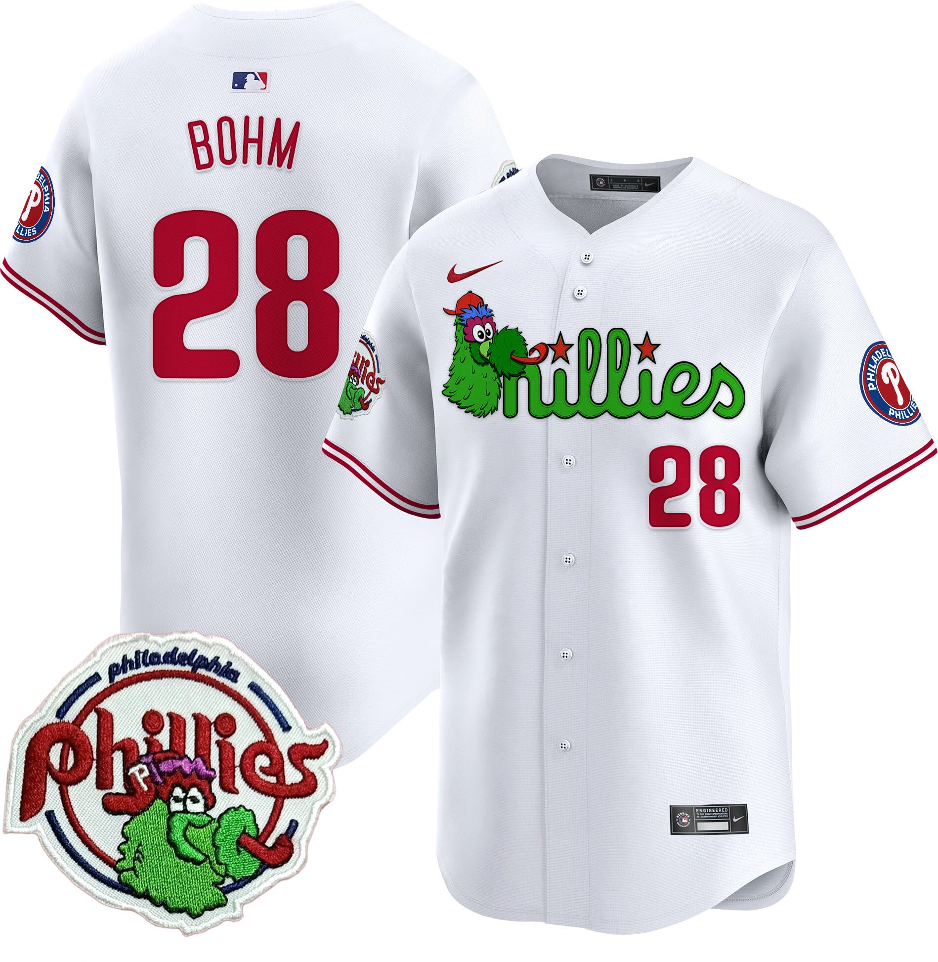 Alternative view of Phillies City Connect Jersey nike - Nike Phillies City Connect Jersey