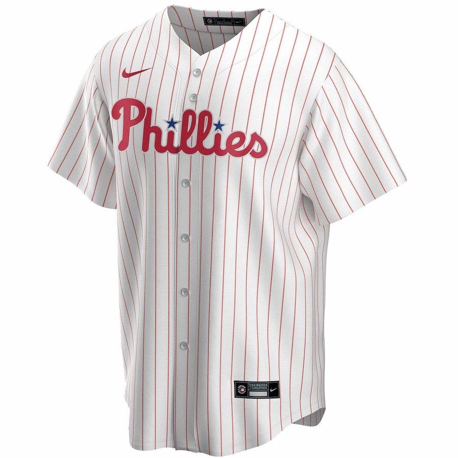 Alternative view of Phillies Pinstripe Custom Jersey nike - Nike Phillies Pinstripe Custom