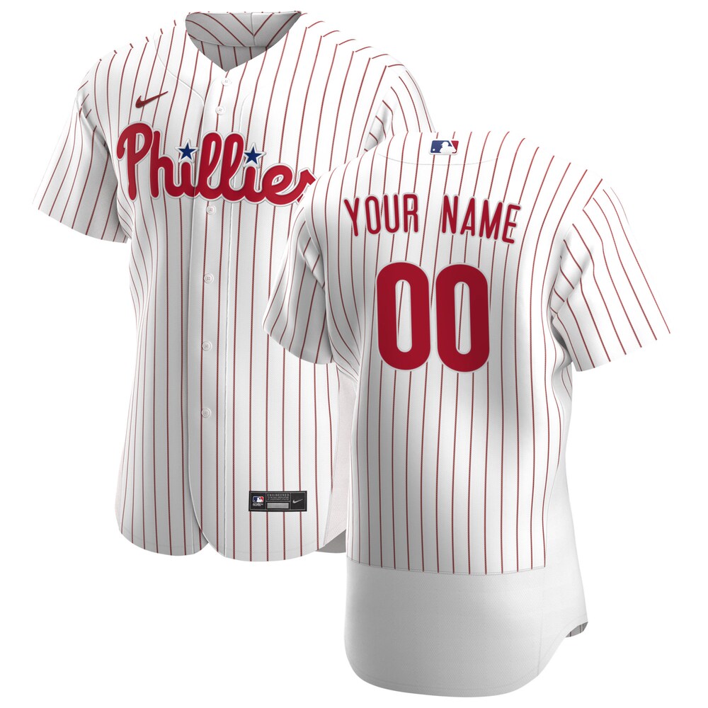 Phillies Pinstripe Custom Jersey nike - Phillies Pinstripe Custom
