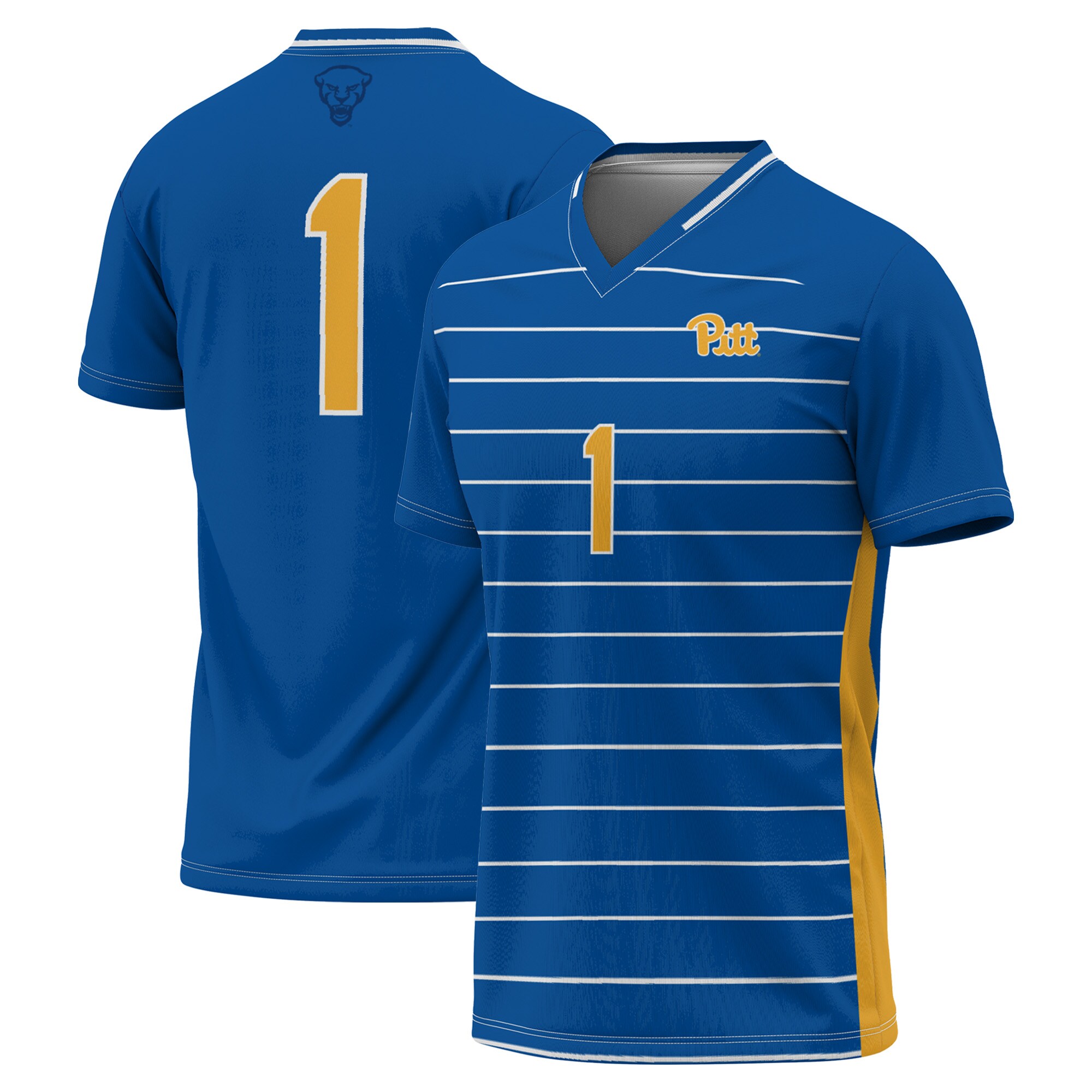 Pitt Panthers GameDay Greats Unisex Lightweight Soccer Fashion Jersey - Royal