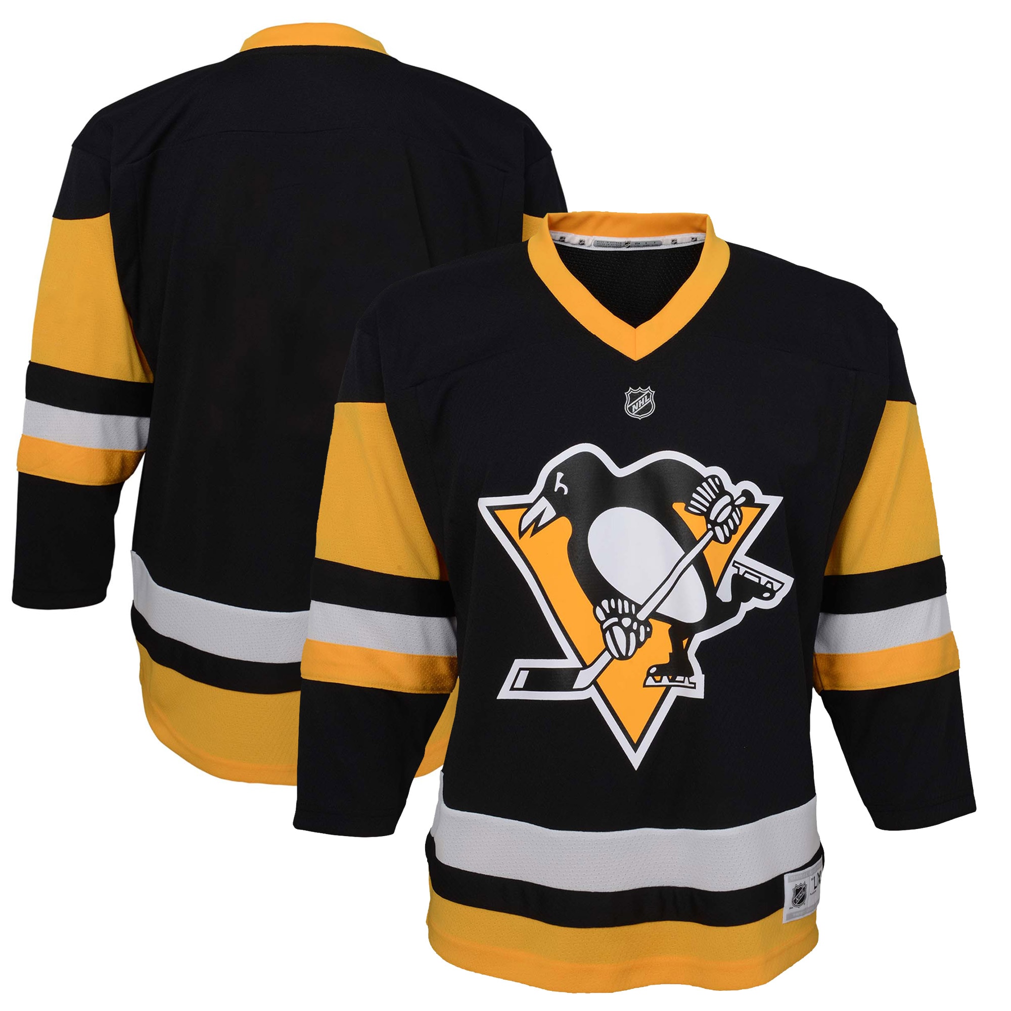 Pittsburgh Penguins Toddler Home Jersey - Black