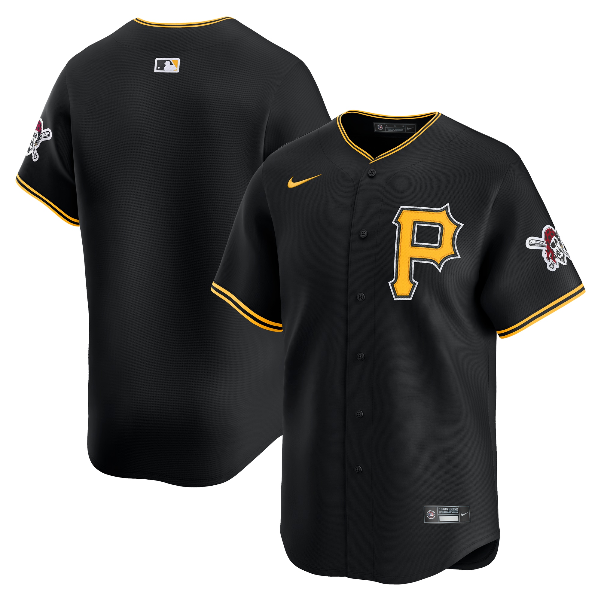 Pittsburgh Pirates Alternate Limited Jersey - Black