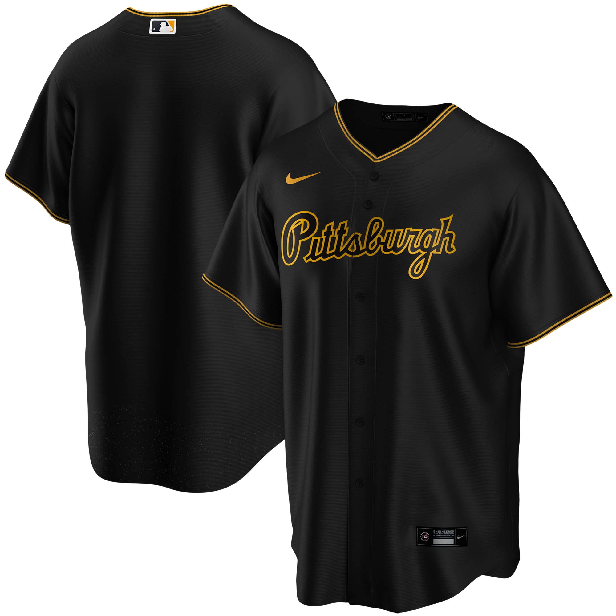 Pittsburgh Pirates Alternate Team Jersey - Black