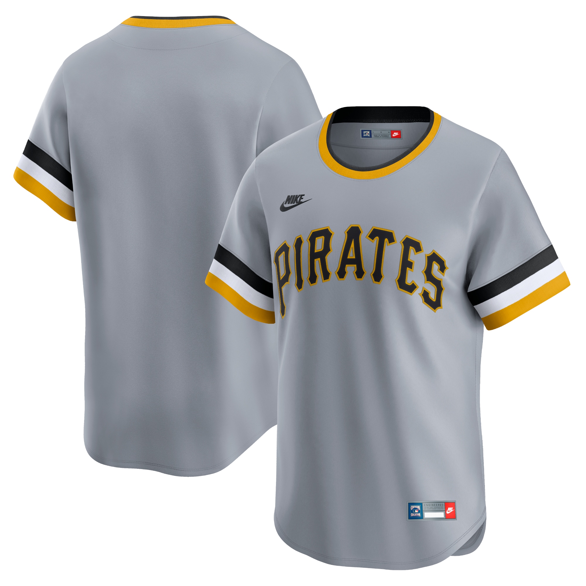 Pittsburgh Pirates Cooperstown Collection Limited Jersey - Gray