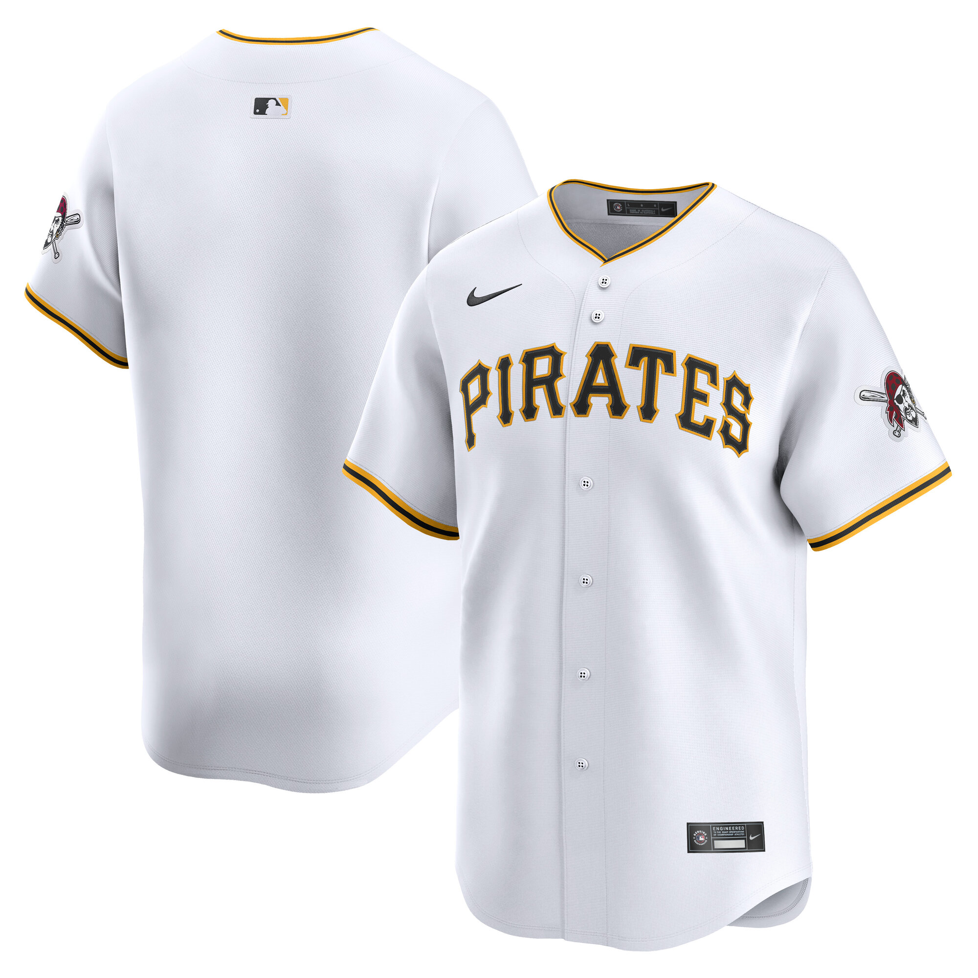 Pittsburgh Pirates Home Limited Jersey - White