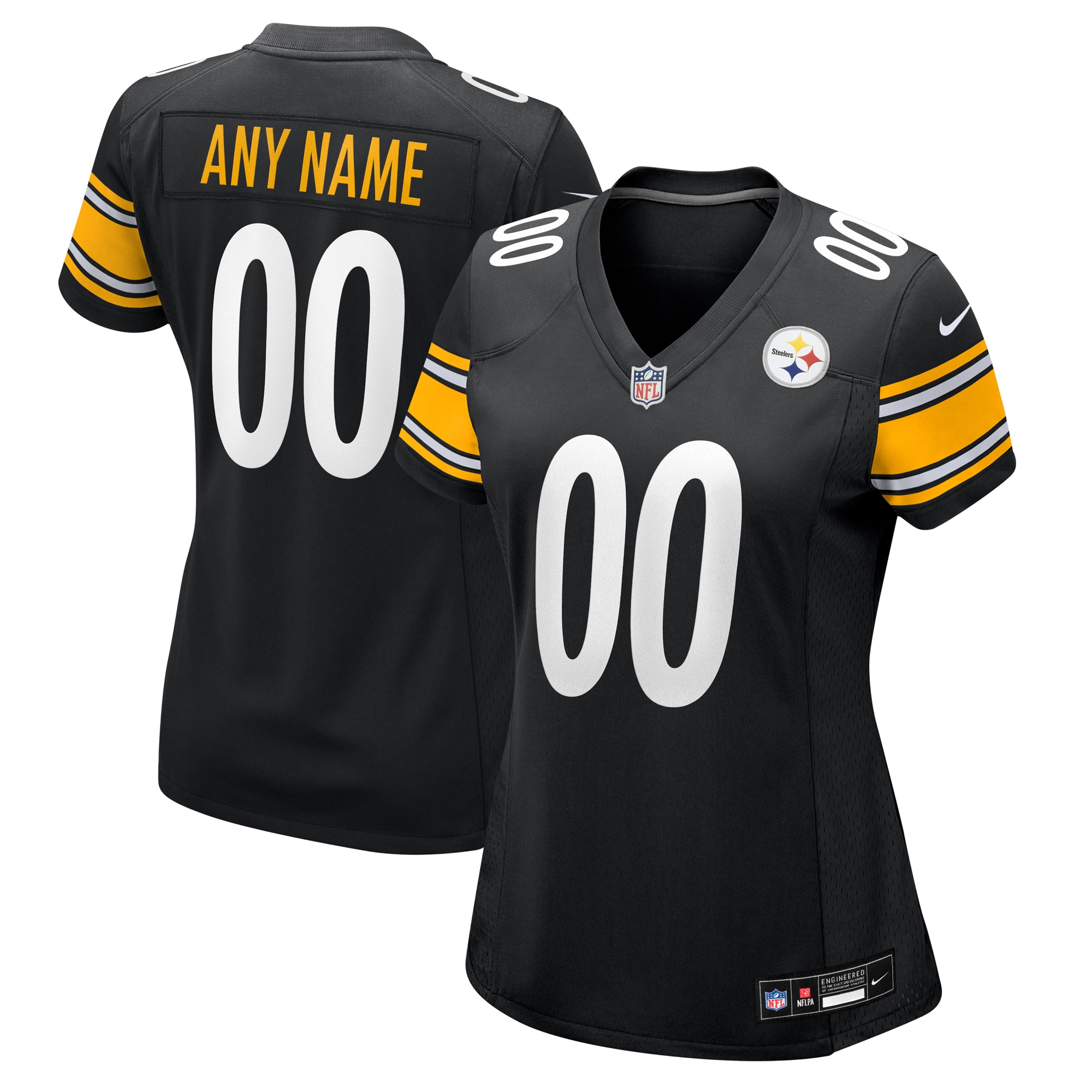 Pittsburgh Steelers Women's Custom Game Jersey