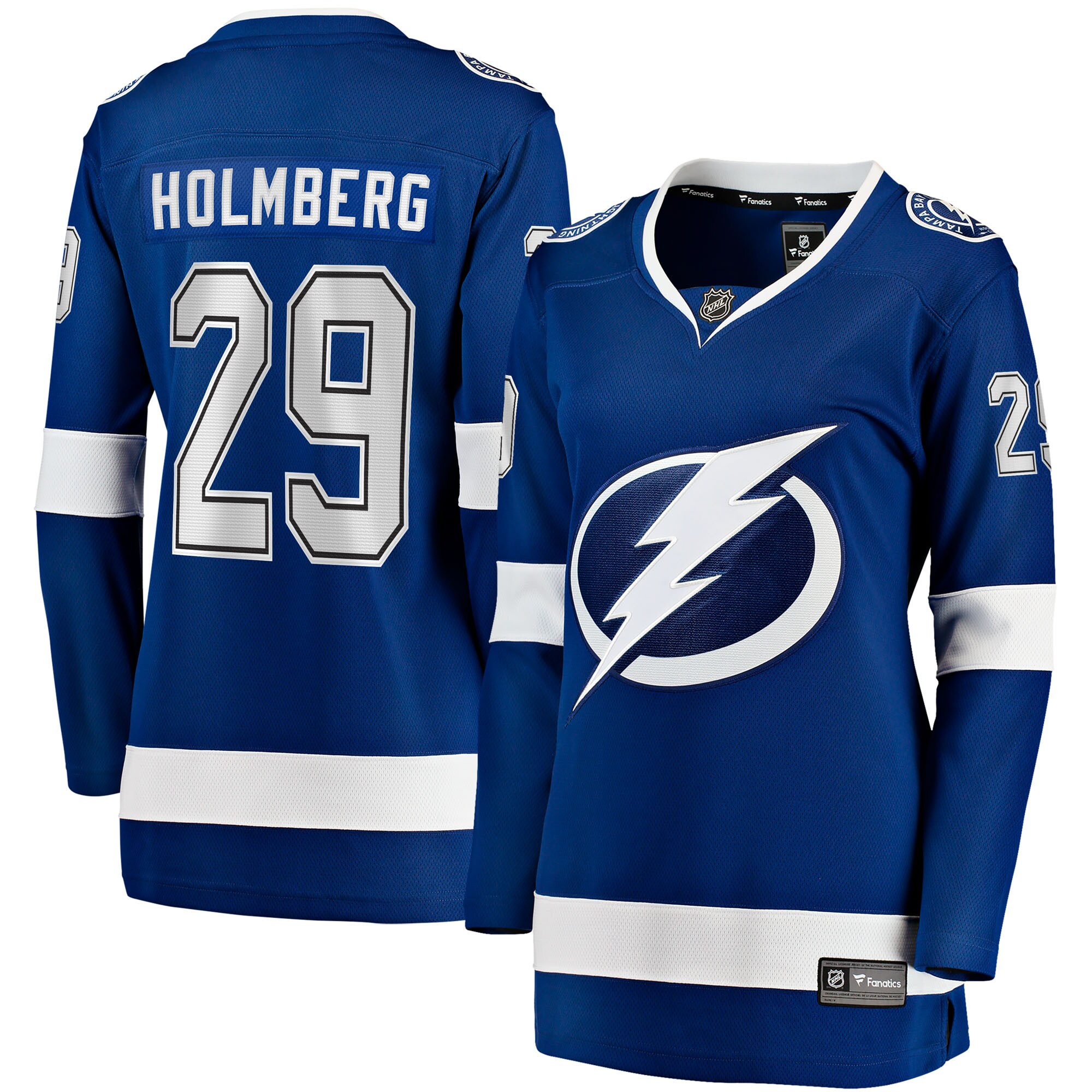 Pontus Holmberg Tampa Bay Lightning Fanatics Women's Home Breakaway Jersey - Blue