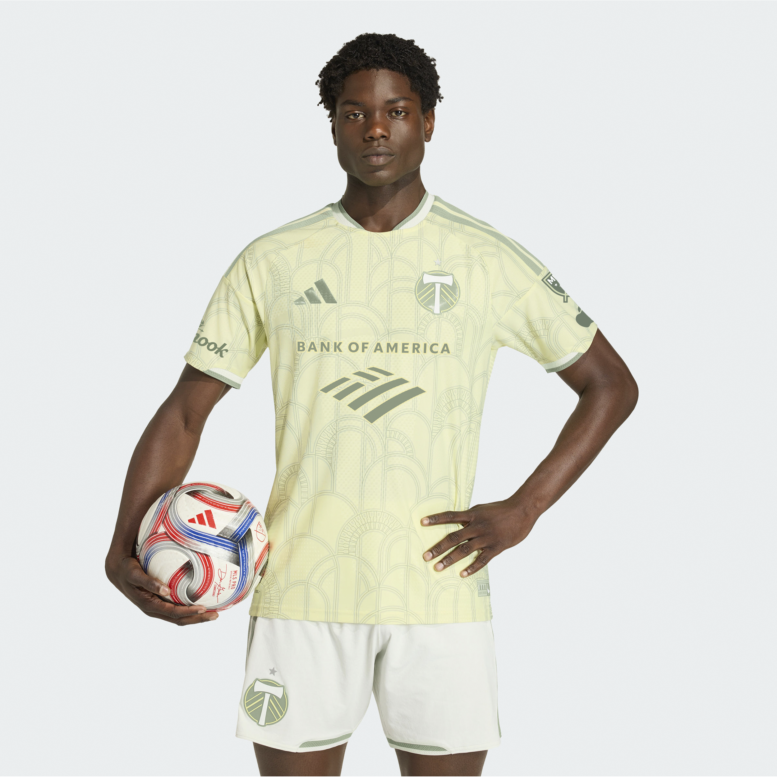 Portland Timbers 2026 Civic Stadium Kit On-Field Patch Jersey - Yellow