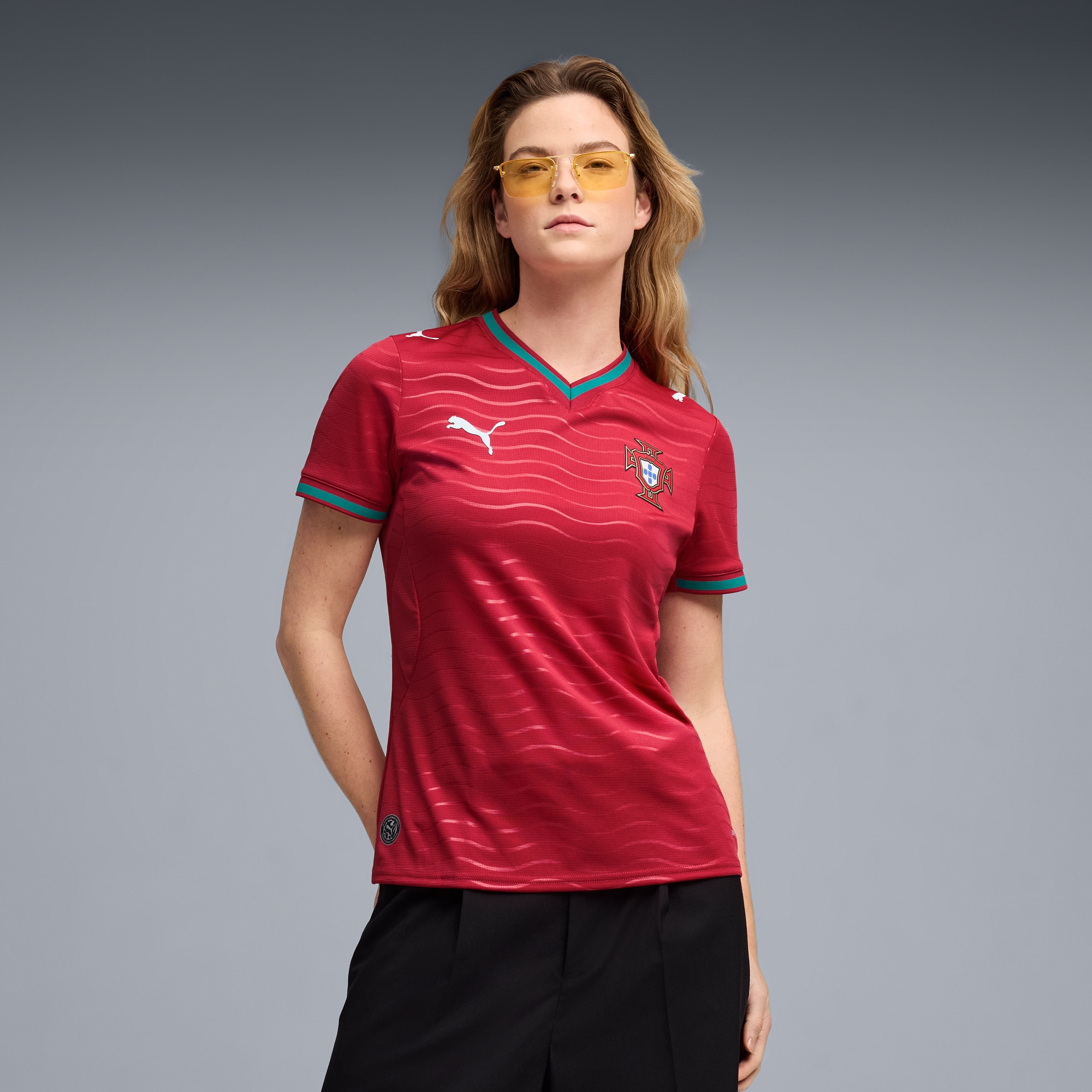 Portugal National Team Puma Women's 2026 Home Jersey - Red