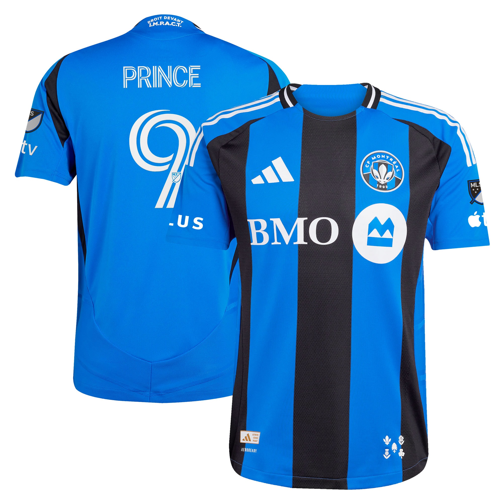 Prince Owusu CF Montreal 2025 Montréal Original On-Field Jersey – Blue