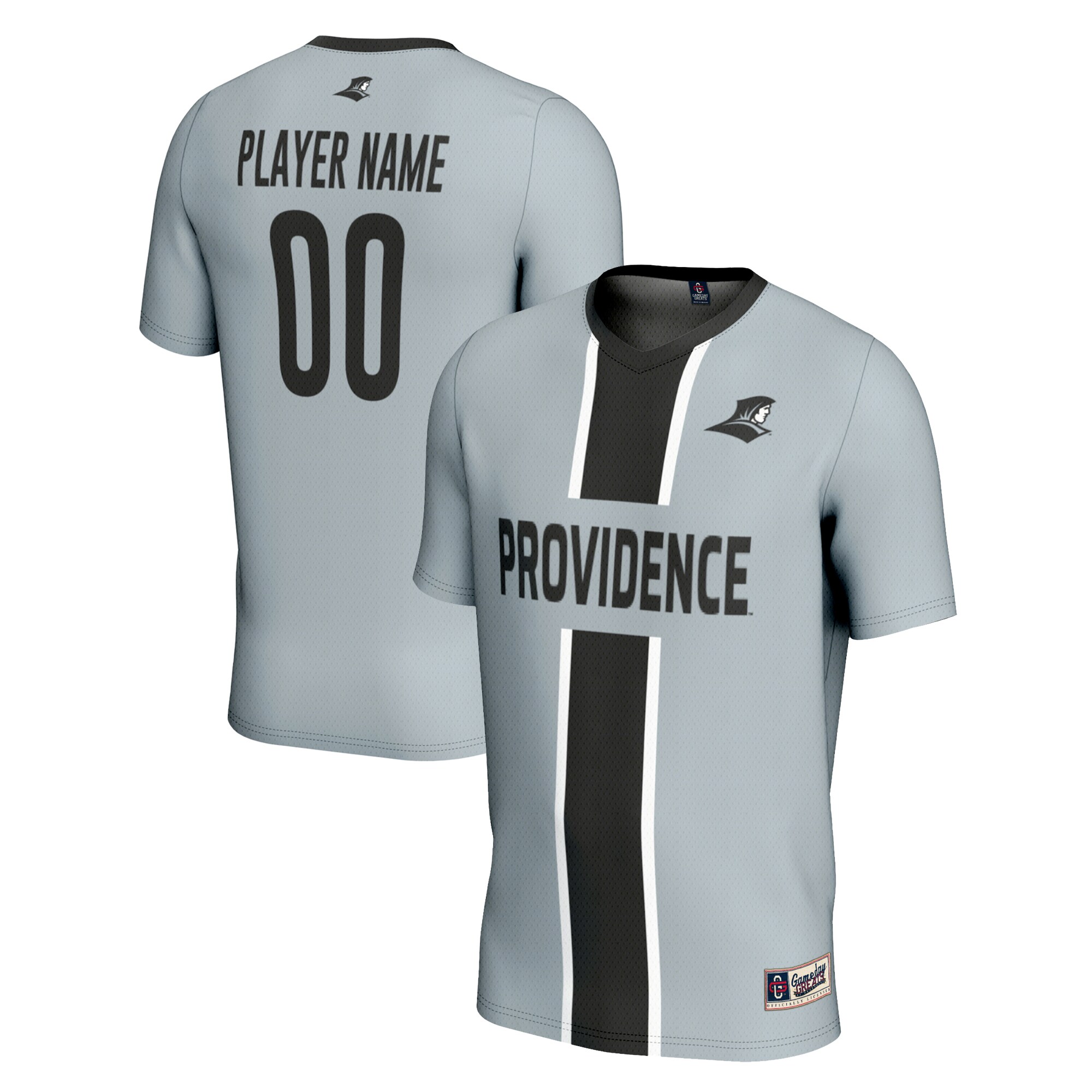 Providence Friars GameDay Greats Youth Lightweight Pick-A-Player NIL Men's Soccer Jersey - Gray