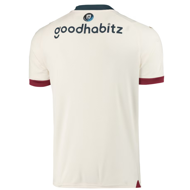 Alternative view of PSV Eindhoven Away Jersey Cream 2023-24 - Ultimate Fan Kit for 1st Place