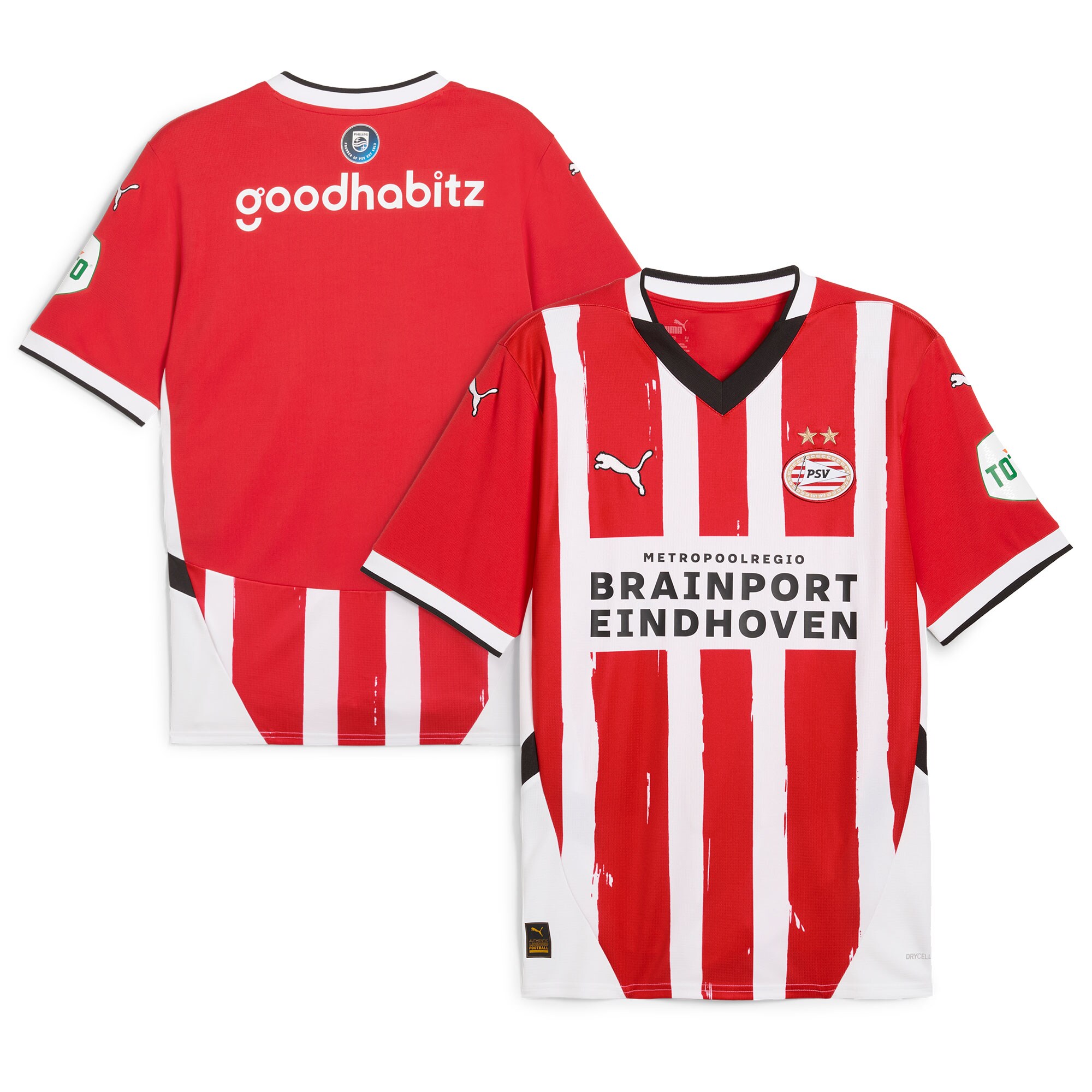 PSV Eindhoven Puma 2024/25 Home Jersey - Red