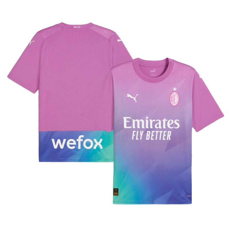 Puma AC Milan 2024 Third Jersey - Lavender Fade