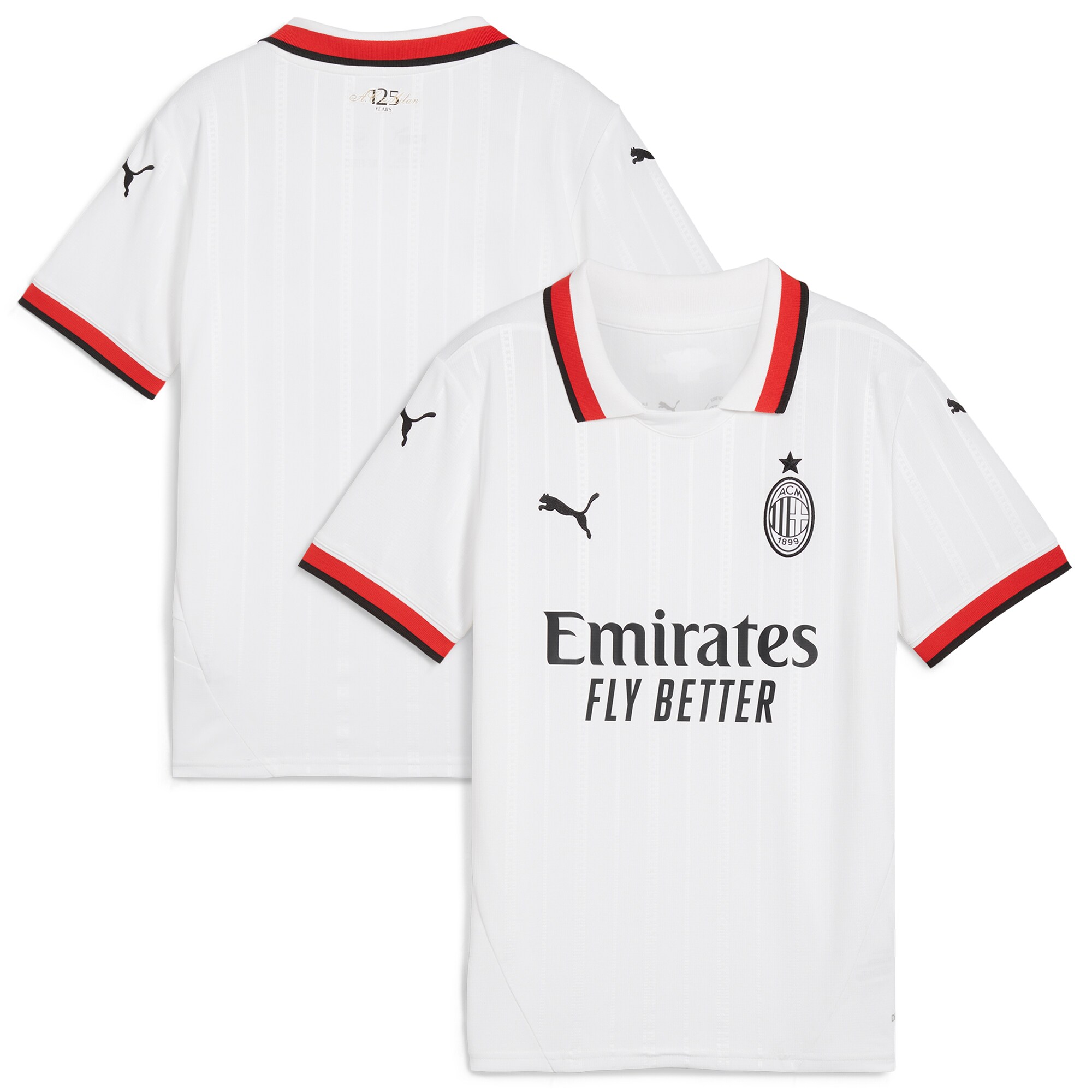 Puma AC Milan 2024 Third Jersey - White & Red Trim
