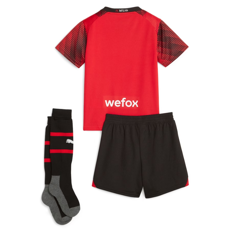 Alternative view of Puma AC Milan Kids Kit - Red/Black Soccer Set