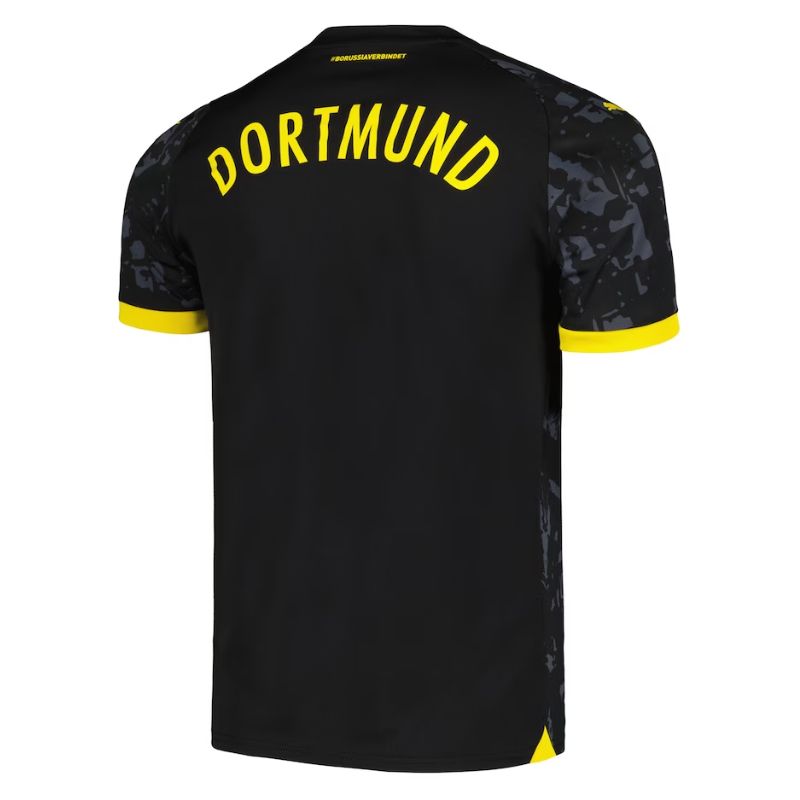 Alternative view of Puma Dortmund Black Jersey - 2024 Home Kit